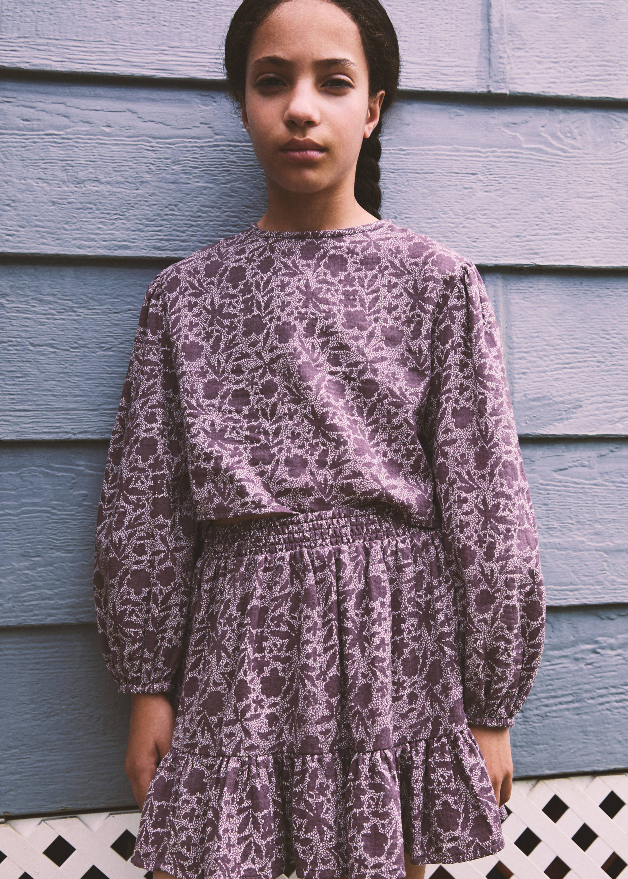 Falda volantes estampada - Detalle del artículo 5