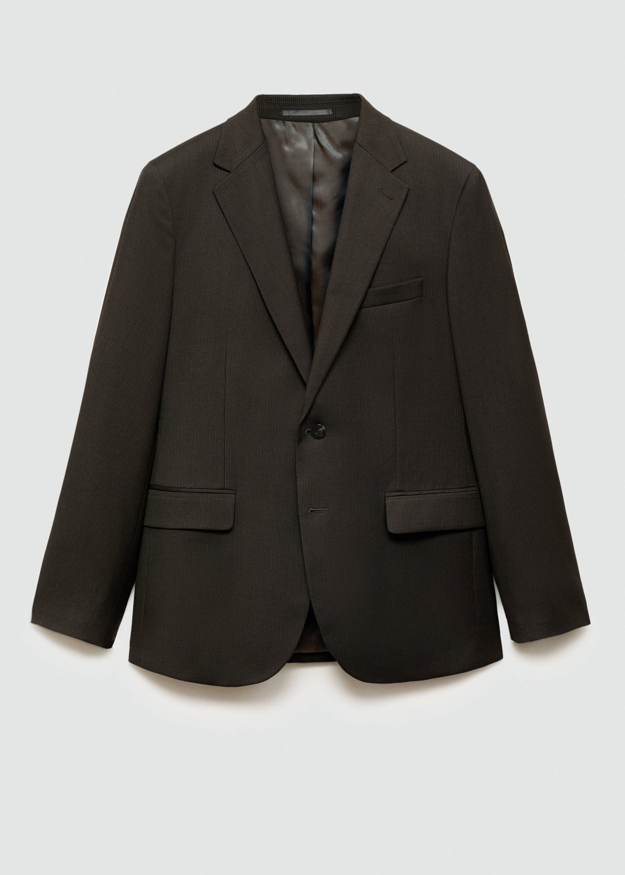 Stretch-fabric slim-fit suit jacket - Article without model