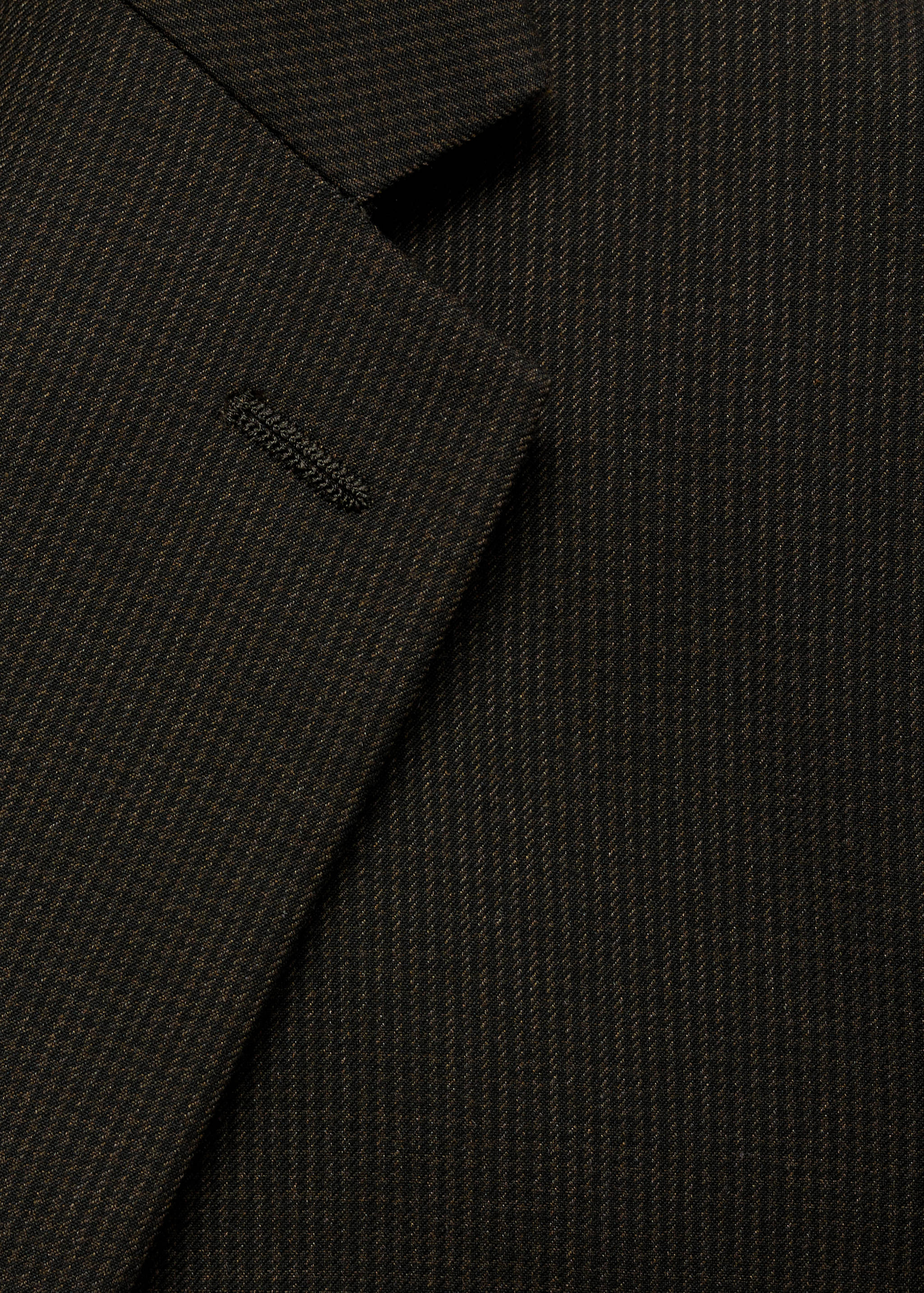 Stretch-fabric slim-fit suit jacket - Details of the article 0