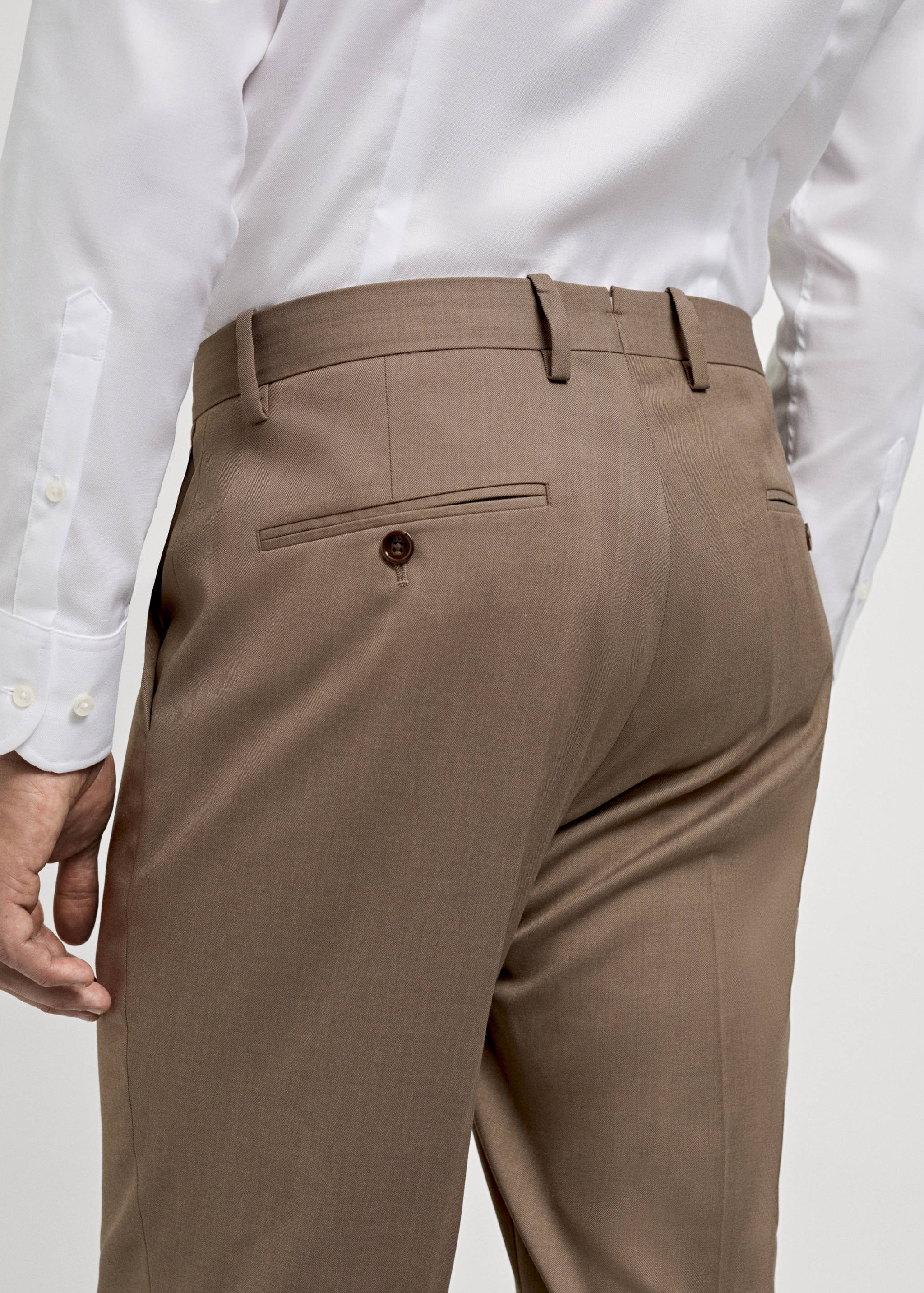 Pantalon costume slim-fit tissu comfort stretch - Détail de l'article 6