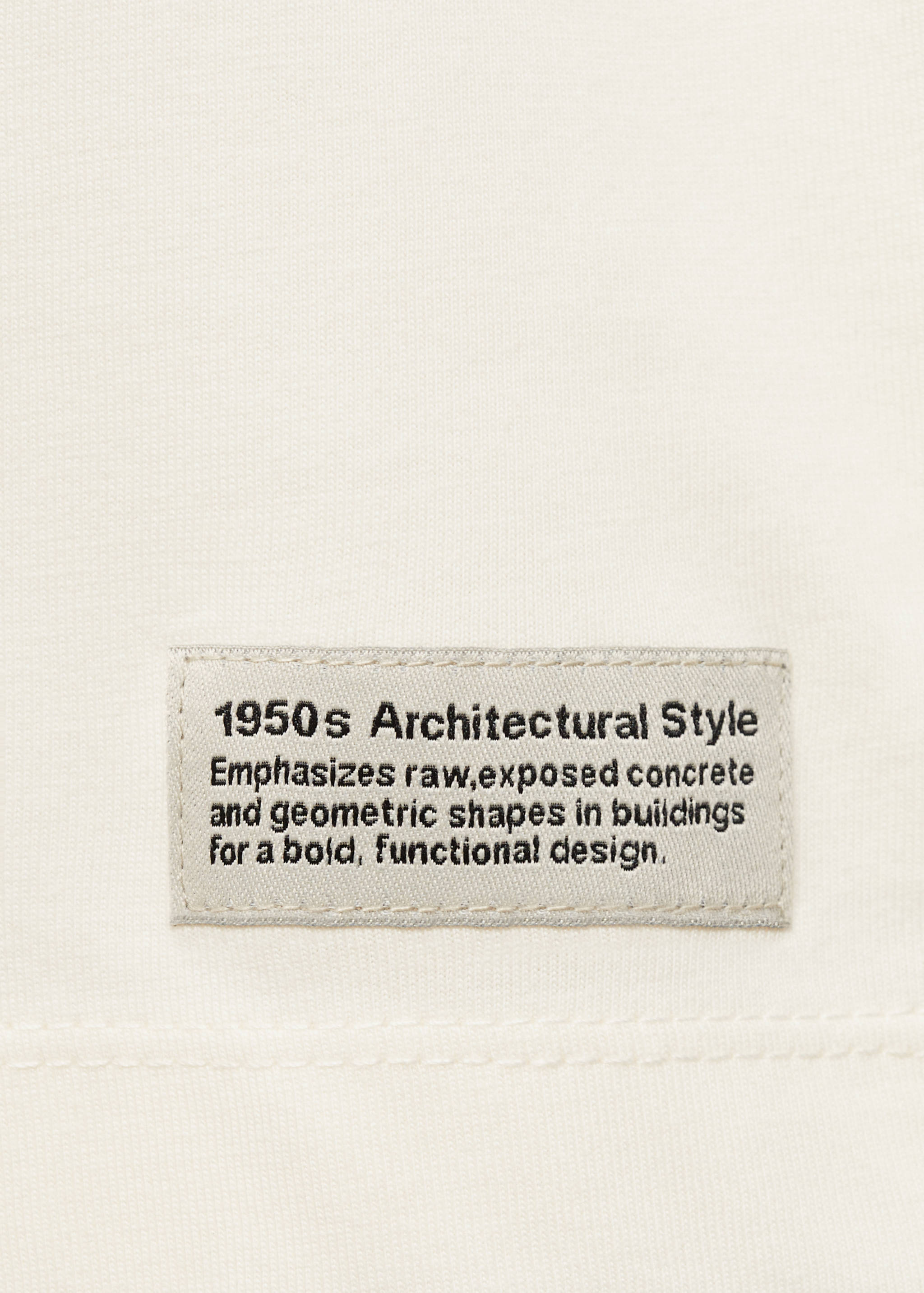 100% cotton t-shirt with printed drawing - Details of the article 8