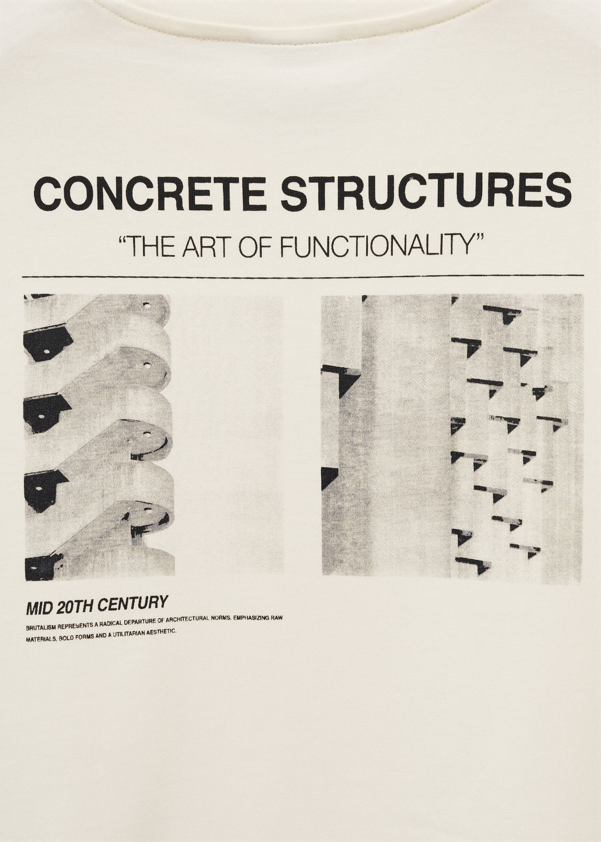 100% cotton t-shirt with printed drawing - Details of the article 0