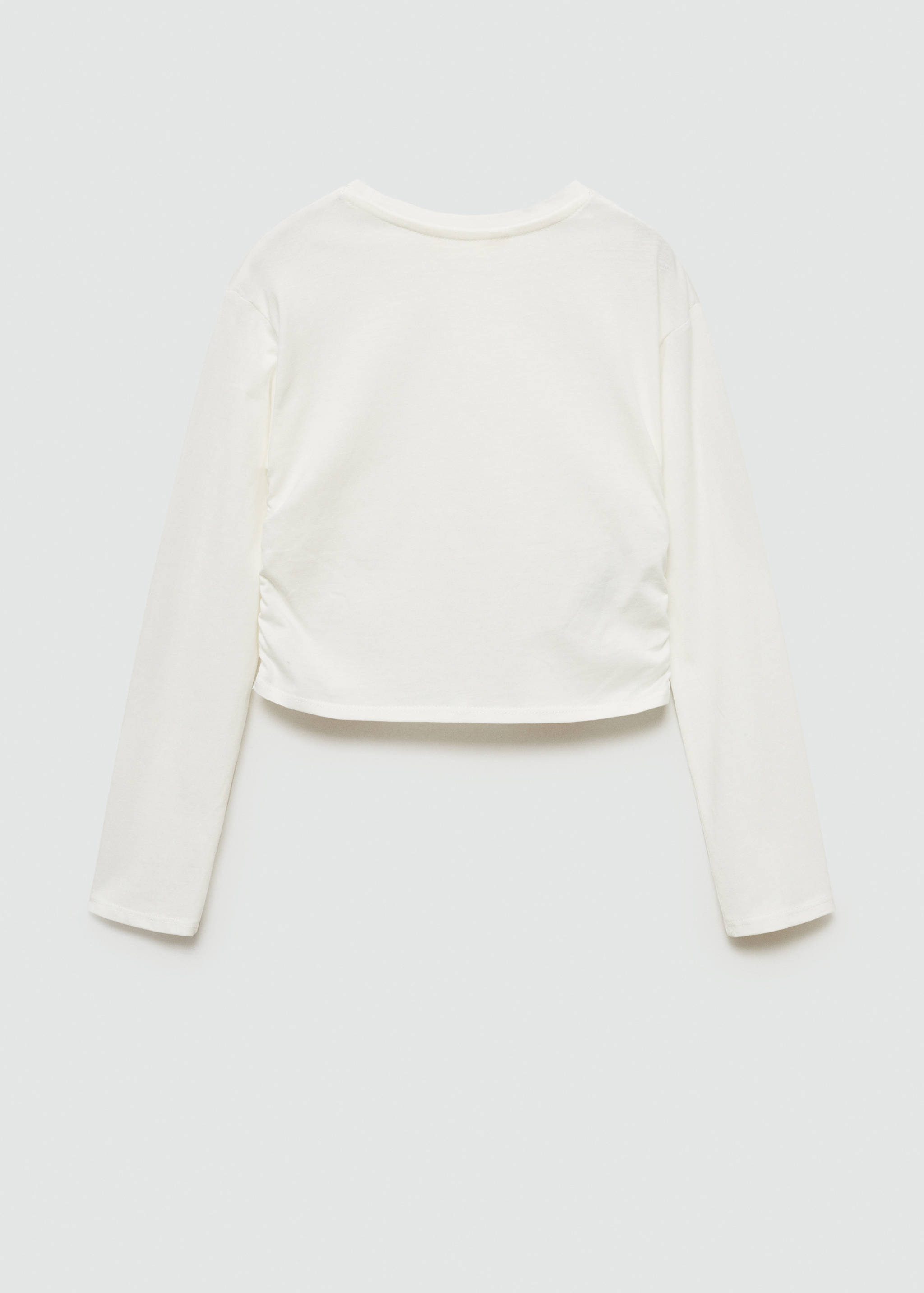 花边细节T恤 - null