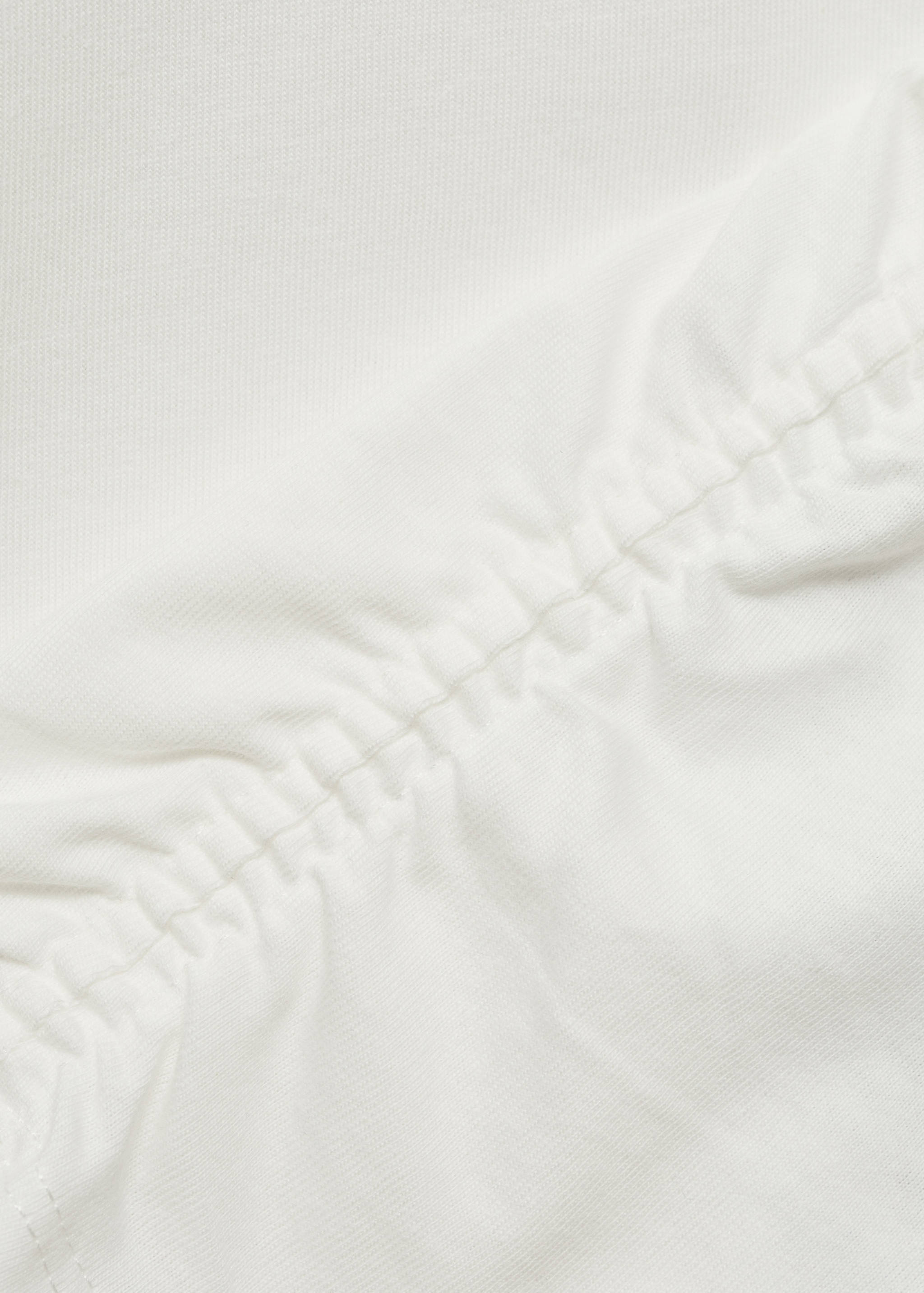 花边细节T恤 - null