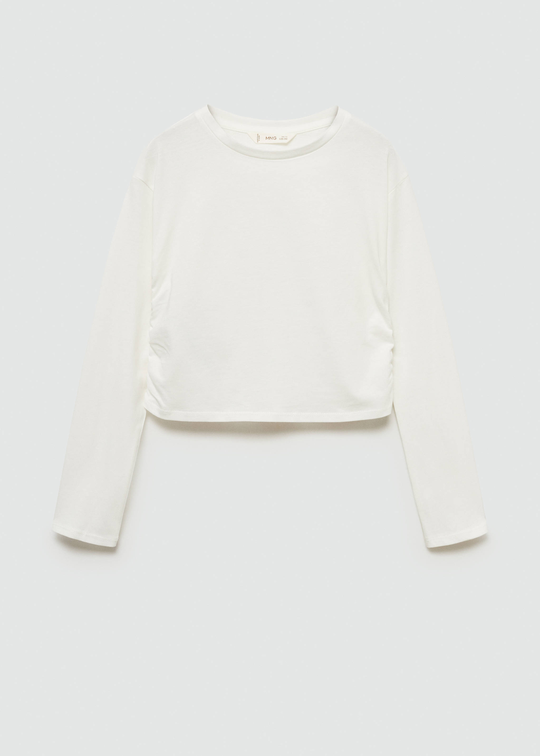 Ruched detail T-shirt - Article without model