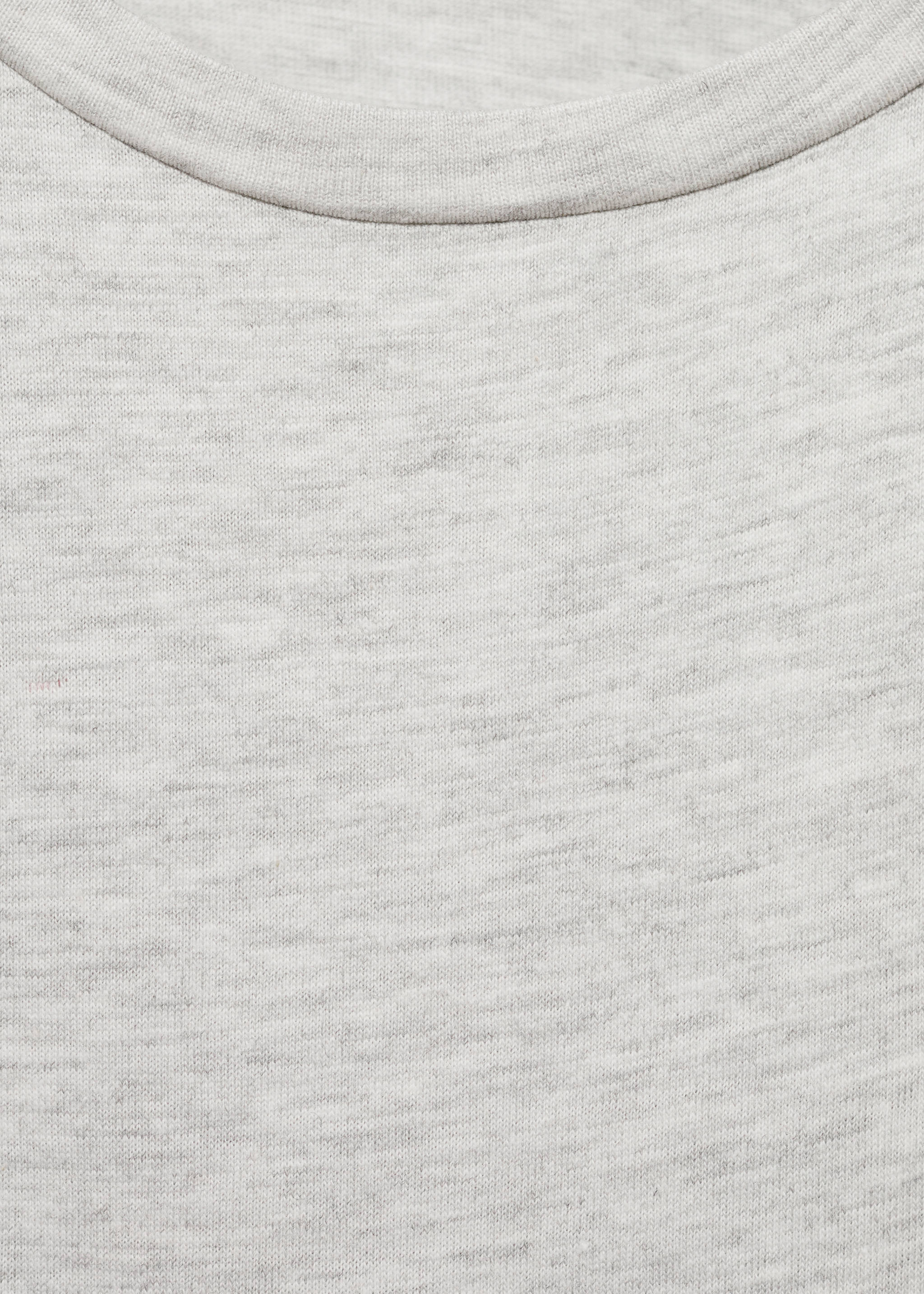 花边细节T恤 - null