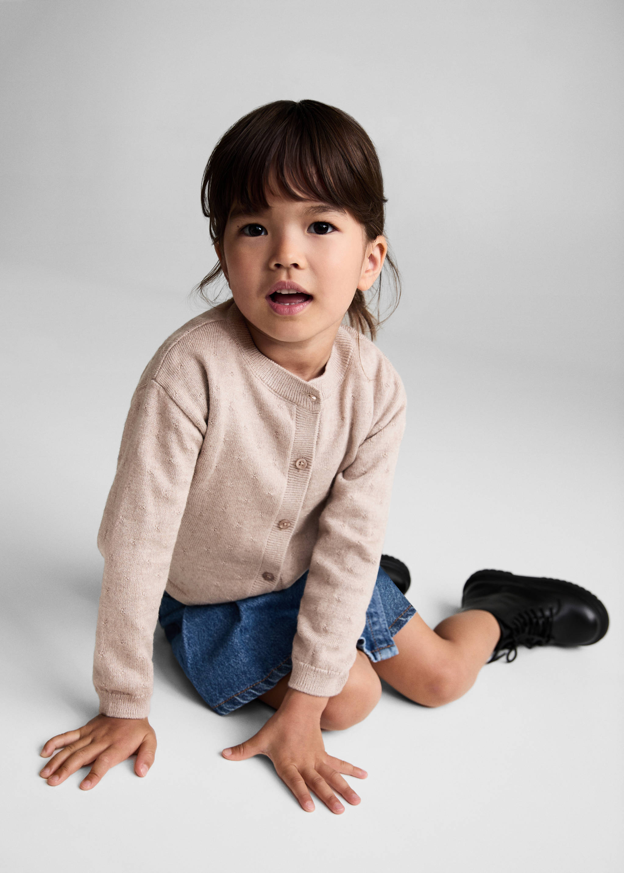 Button knit cardigan - Details of the article 2