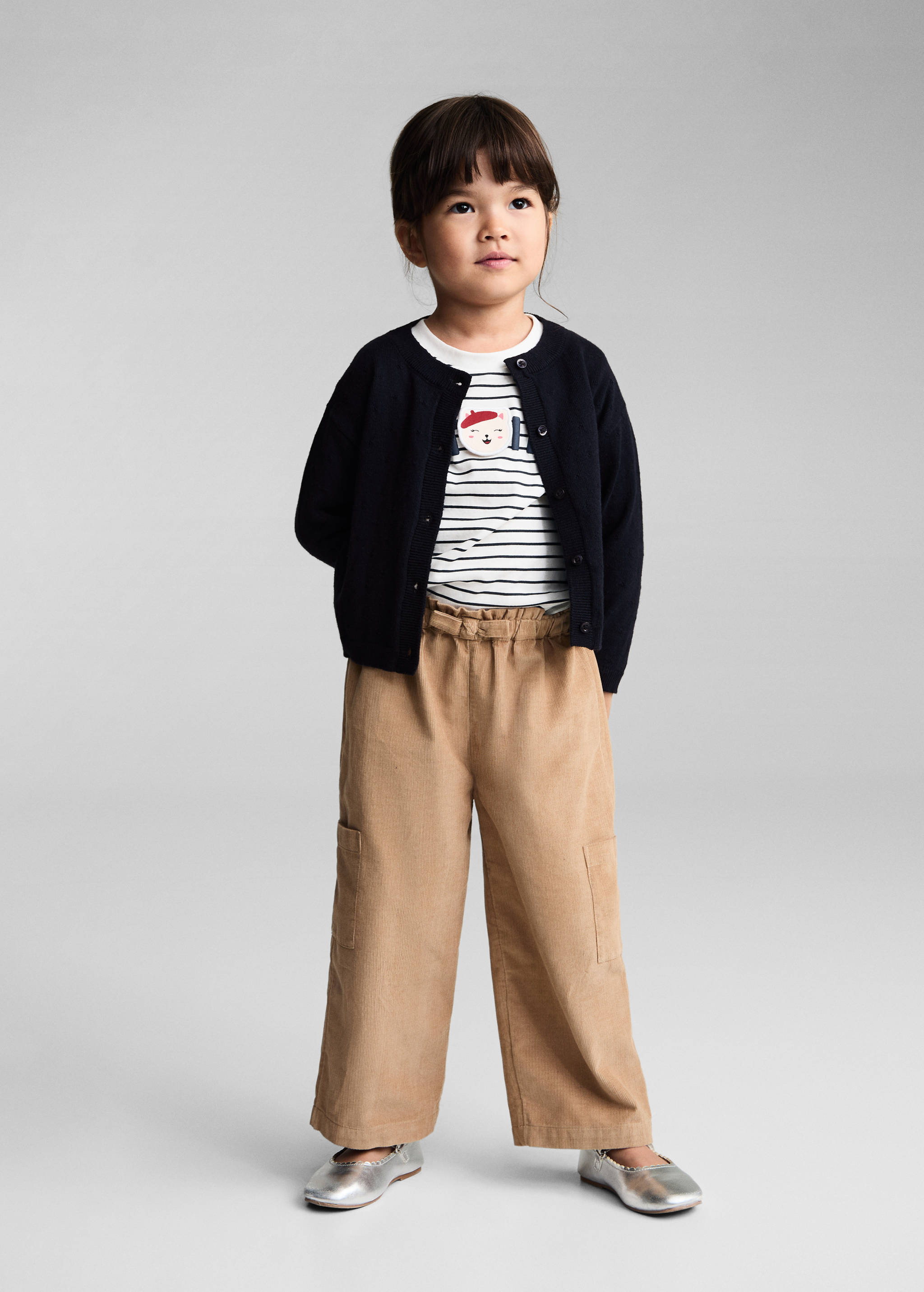 Button knit cardigan - General plane