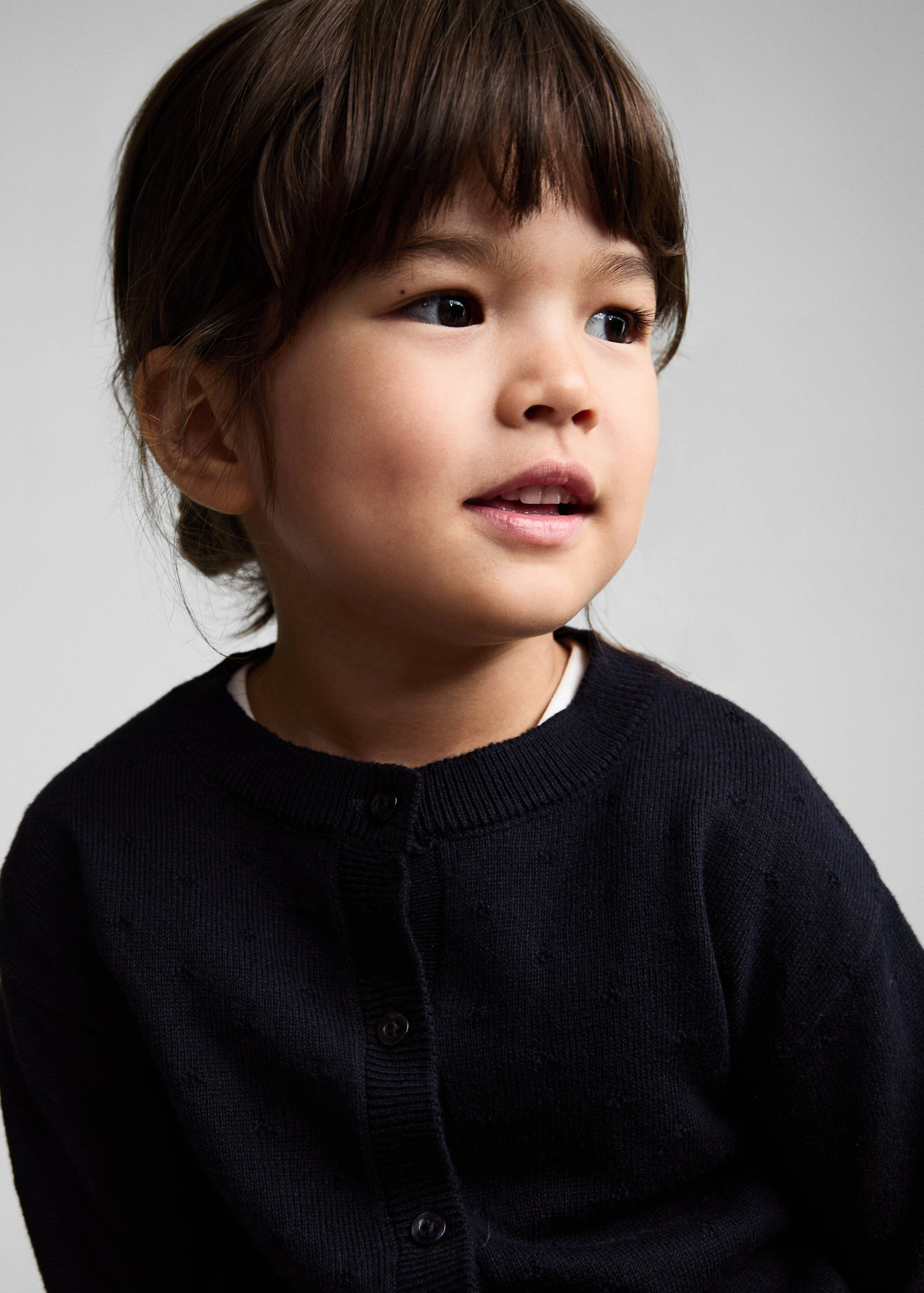 Button knit cardigan - Details of the article 1