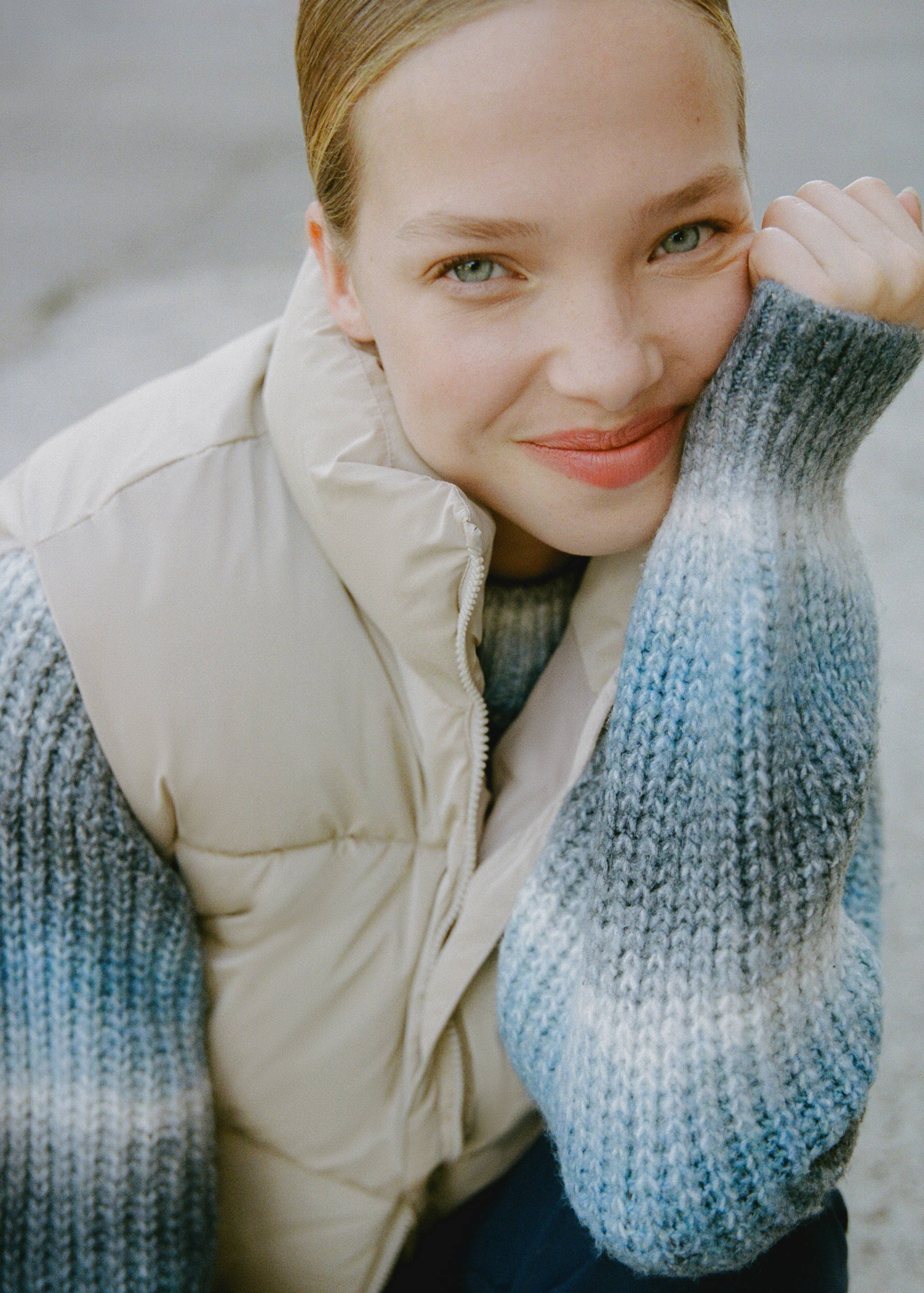 Cepli kapitoneli yelek - Ürün detayı 5