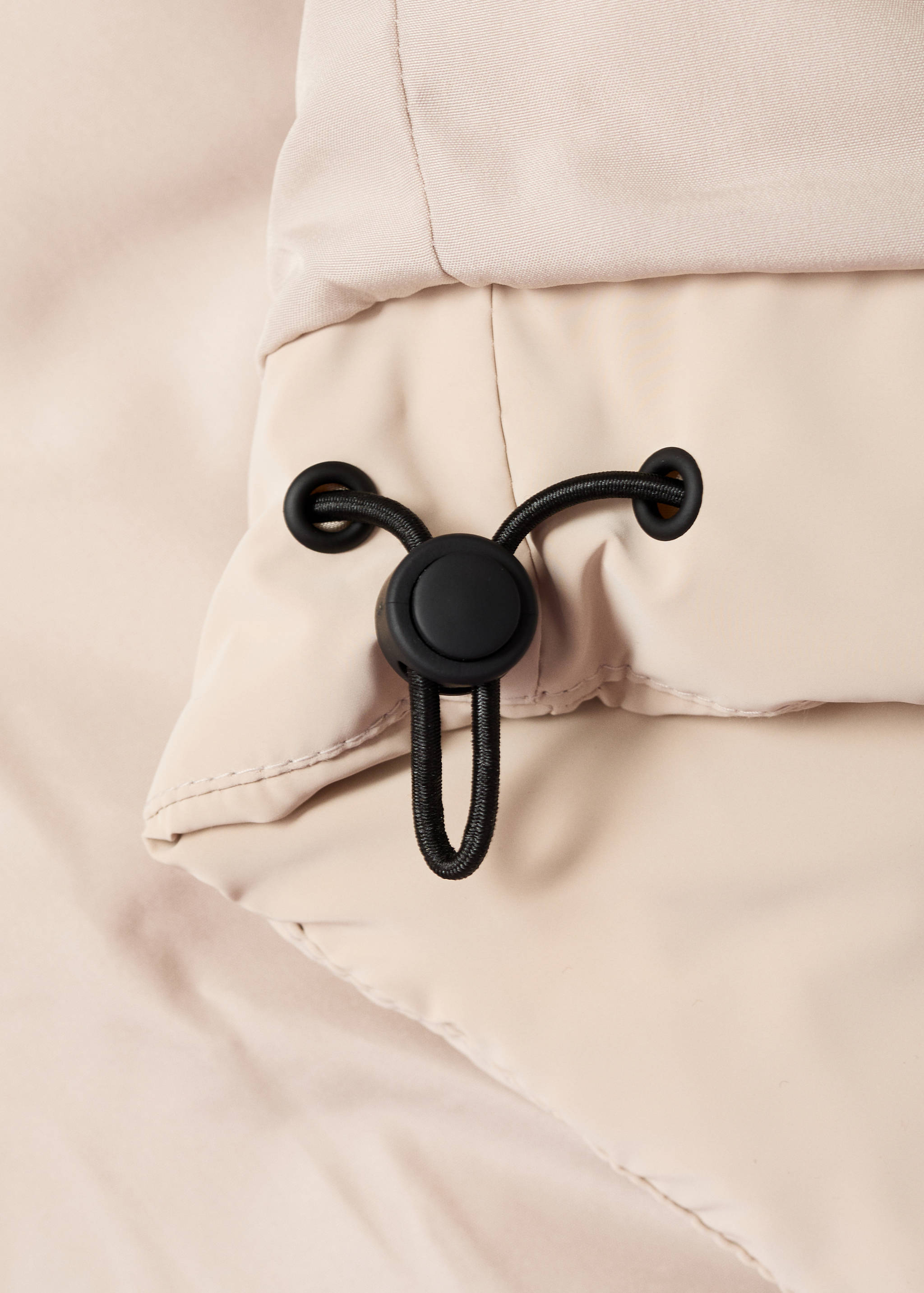 Hood puffer coat - Details of the article 0