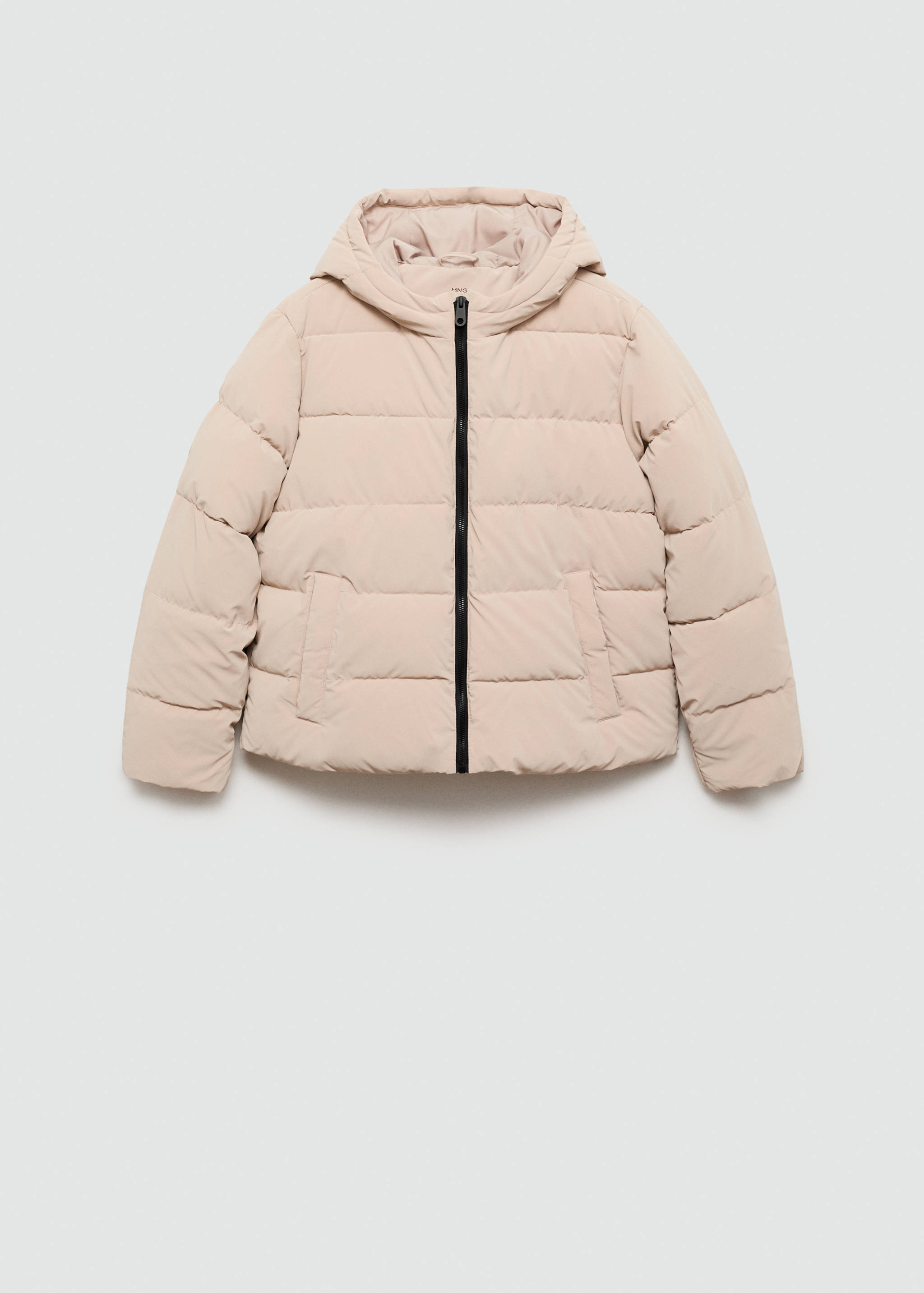 Hood puffer coat - Article without model