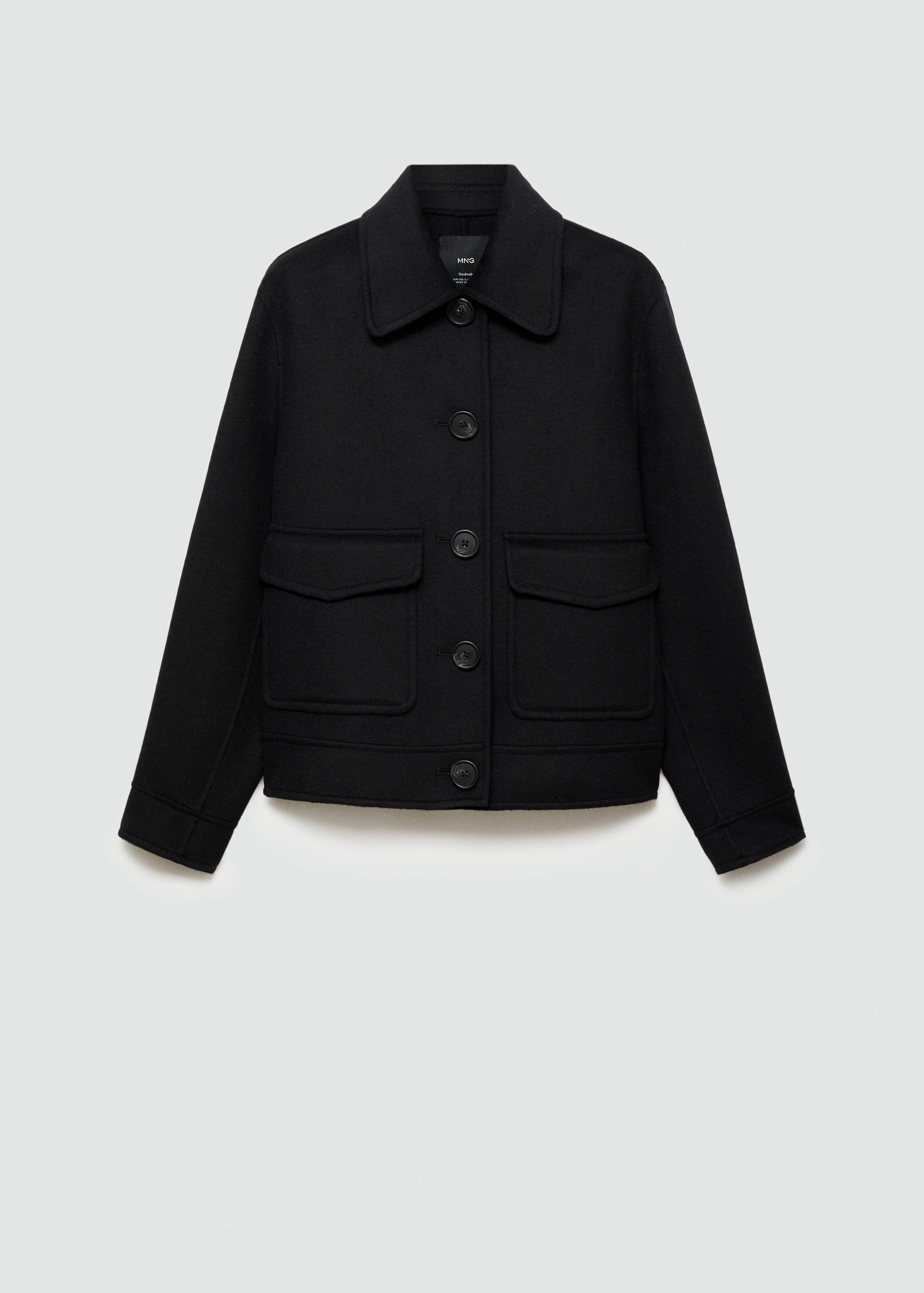 Veste laine à poches - Article sans modèle