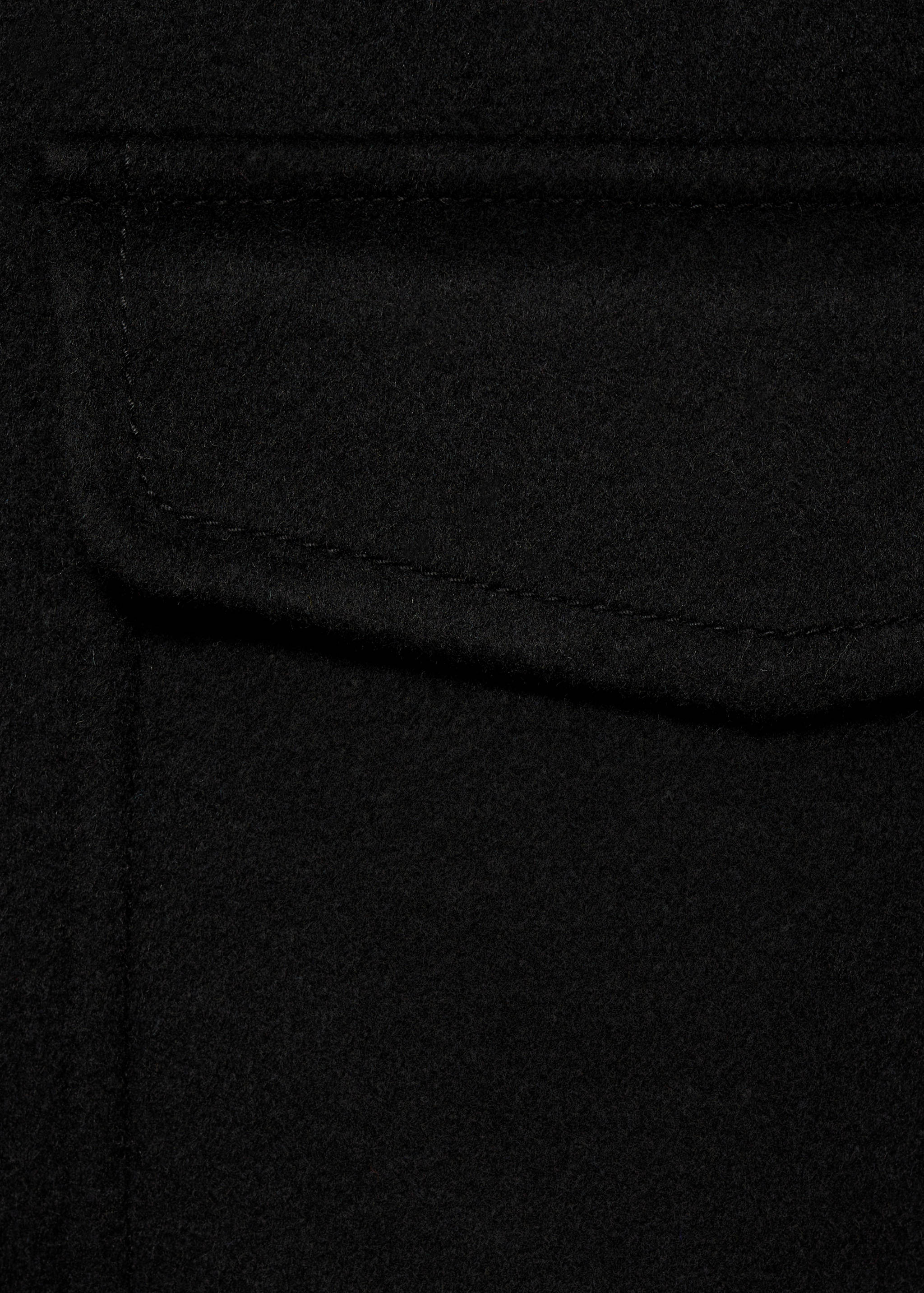 Veste laine à poches - Détail de l'article 0