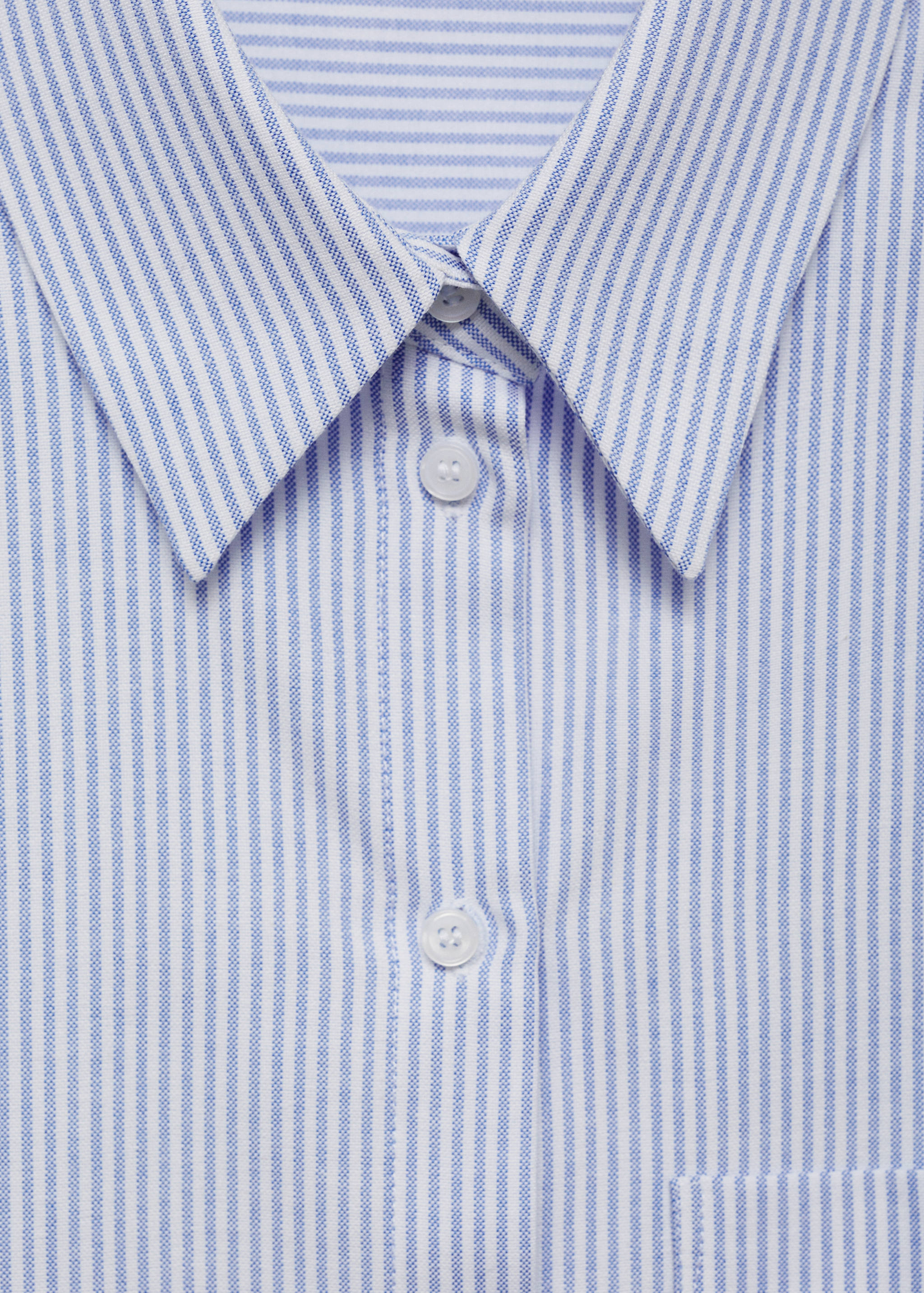 Striped cotton shirt - Details of the article 8