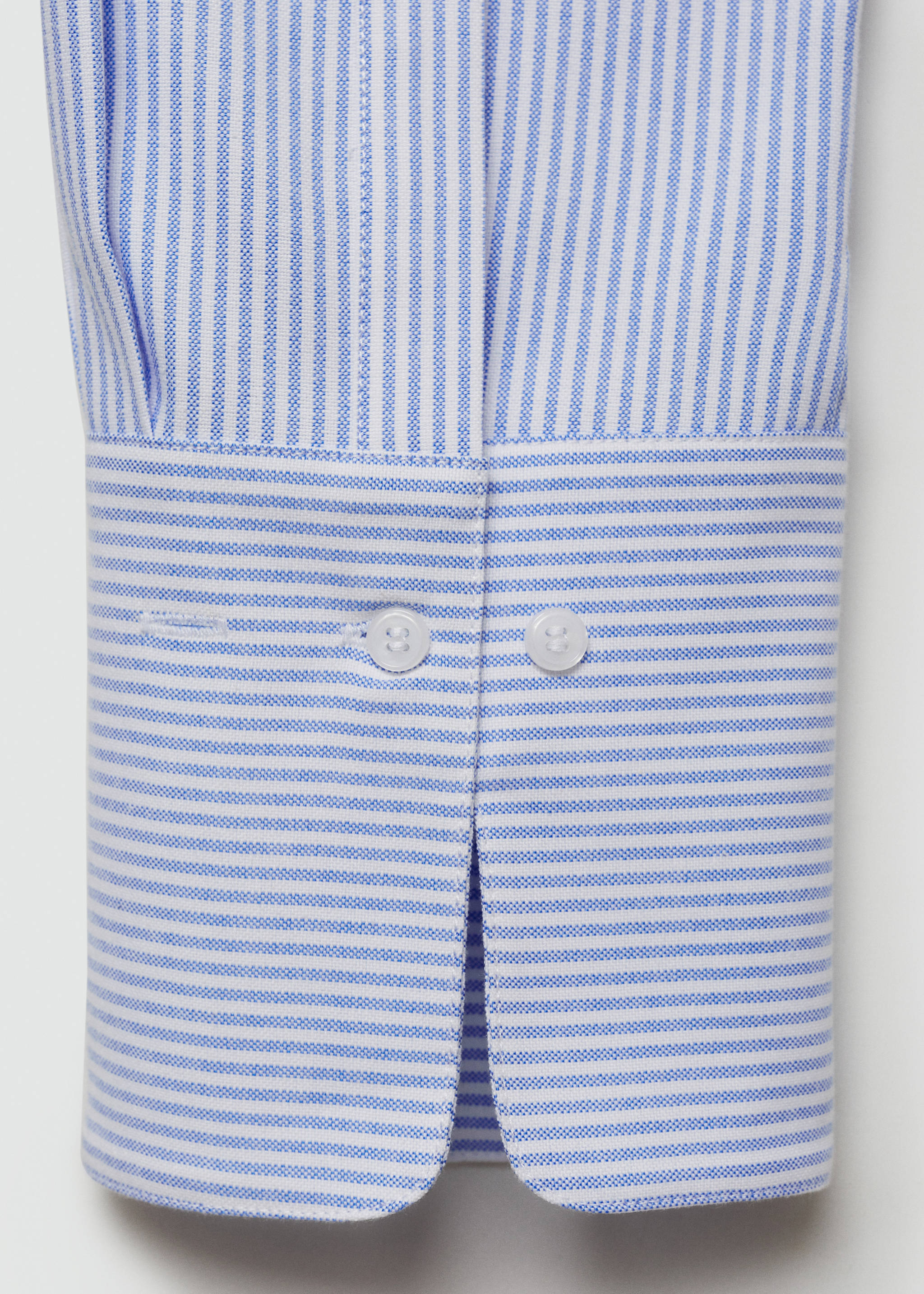 Striped cotton shirt - Details of the article 0