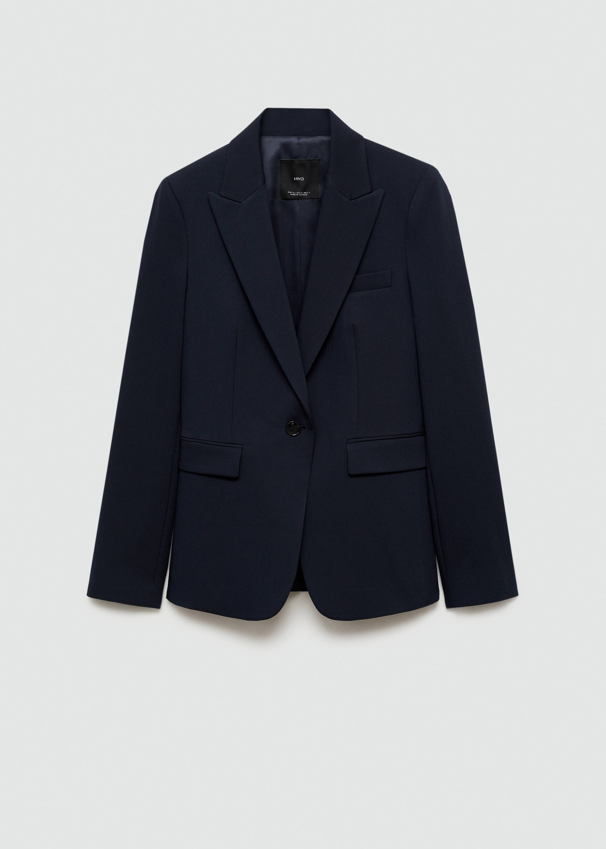 Fitted suit blazer - Article without model