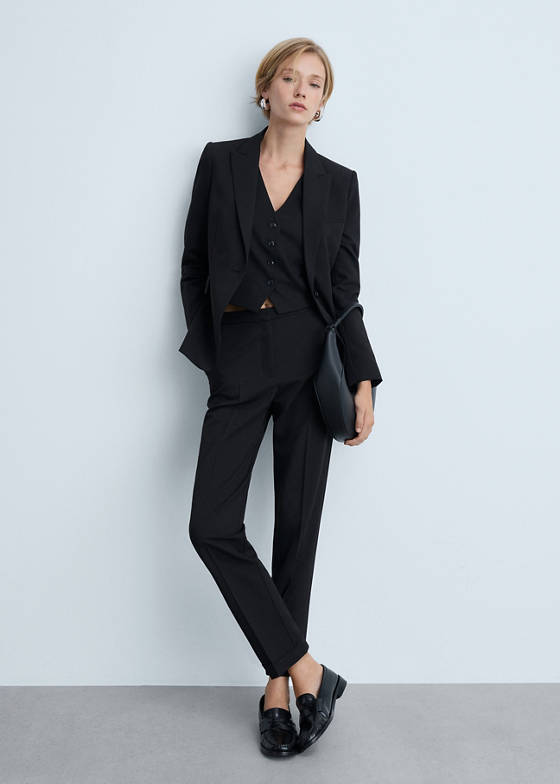 Dar kesim blazer ceket