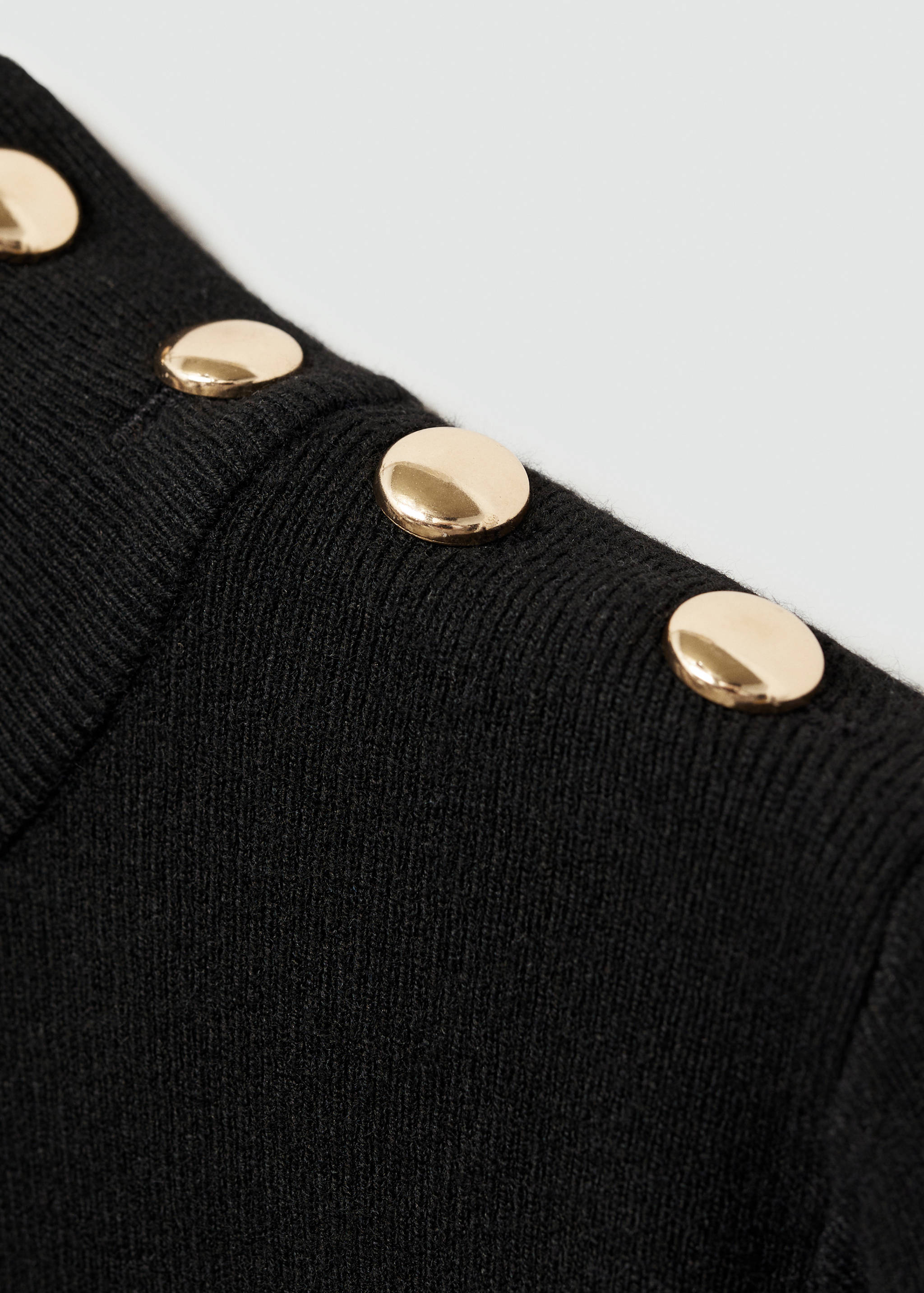 Sweater with shoulder buttons - Details of the article 8