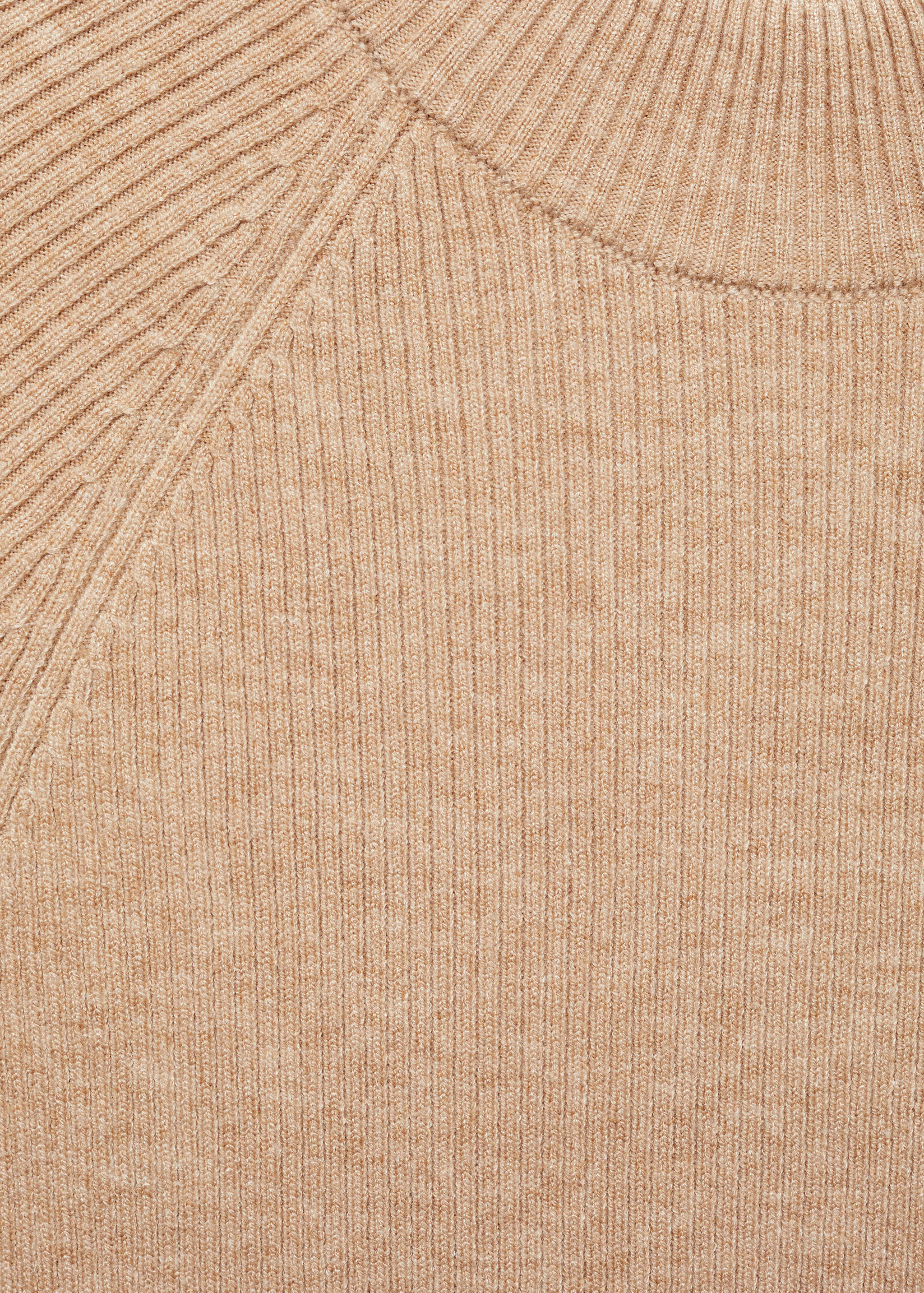 Robe maille côtelée col montant - Détail de l'article 8