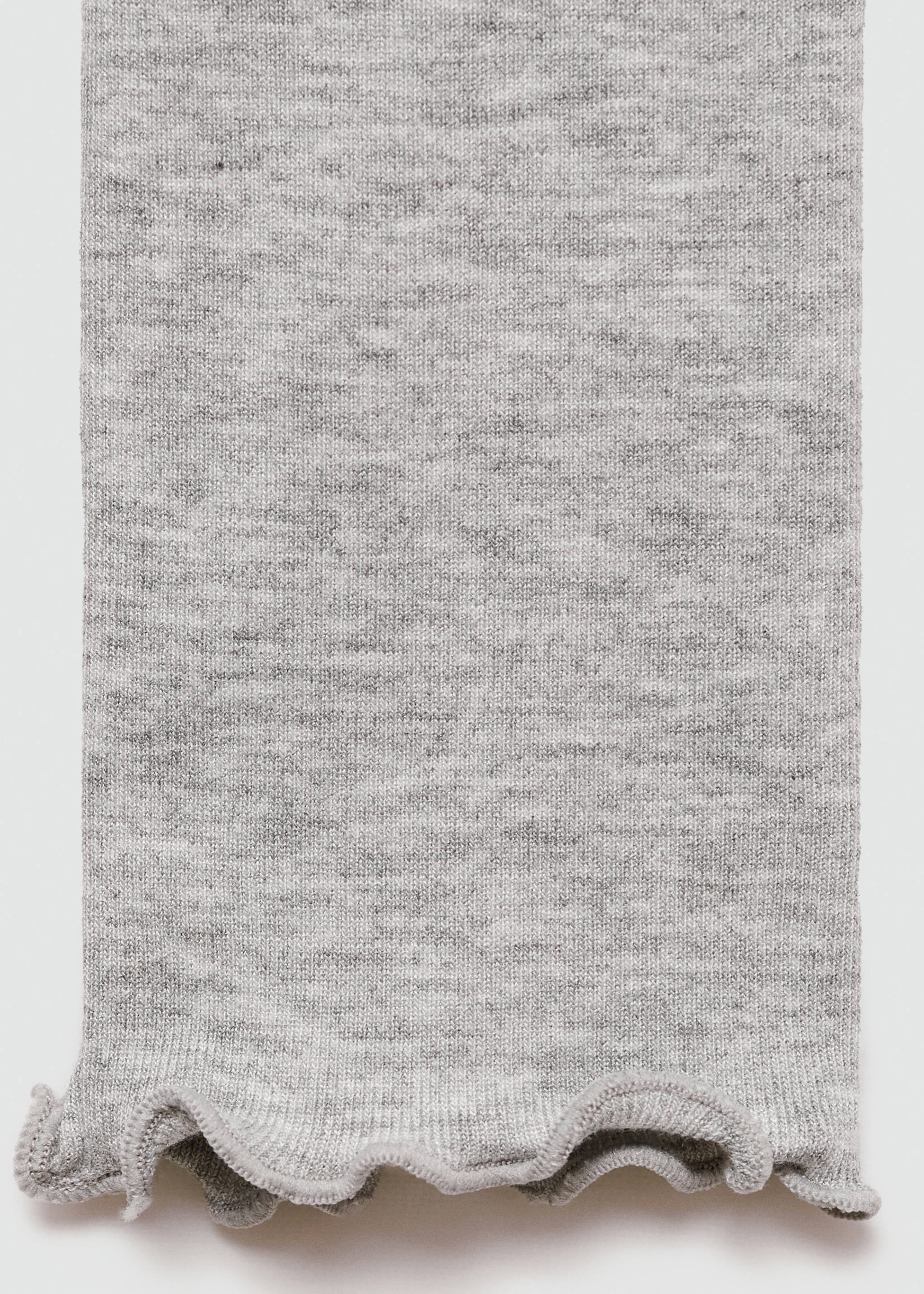 Ribbed long-sleeved t-shirt - Details of the article 0