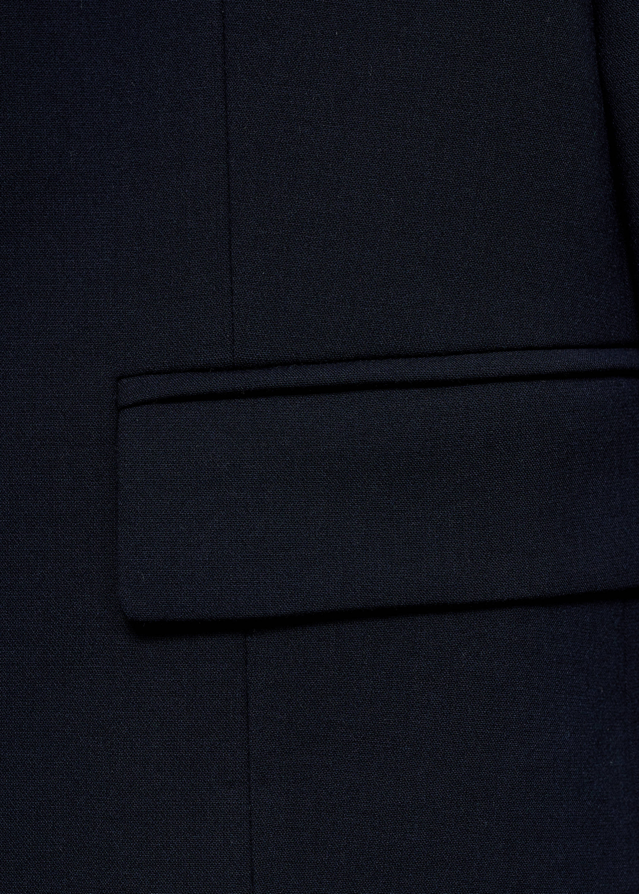 Cropped jacket with buttons - Details of the article 0