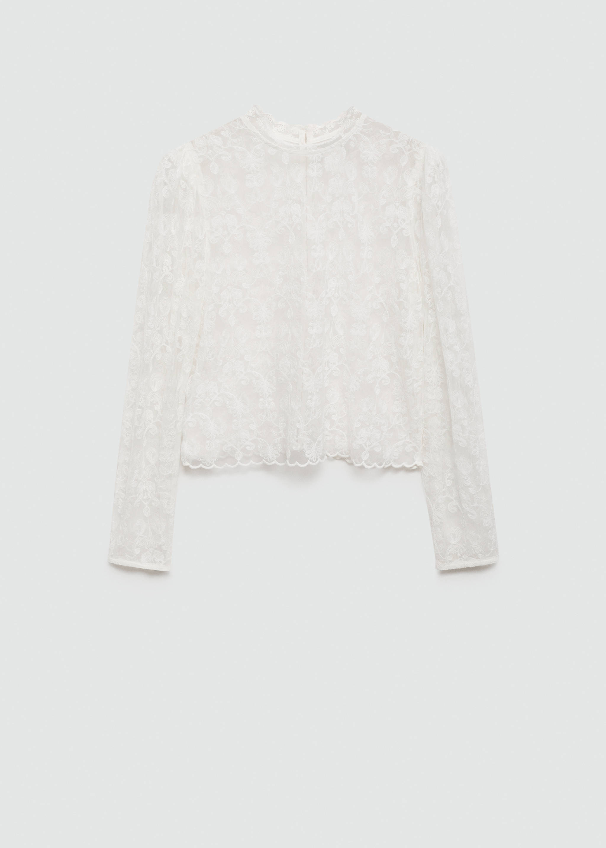 Blusa semitransparente - Artículo sin modelo