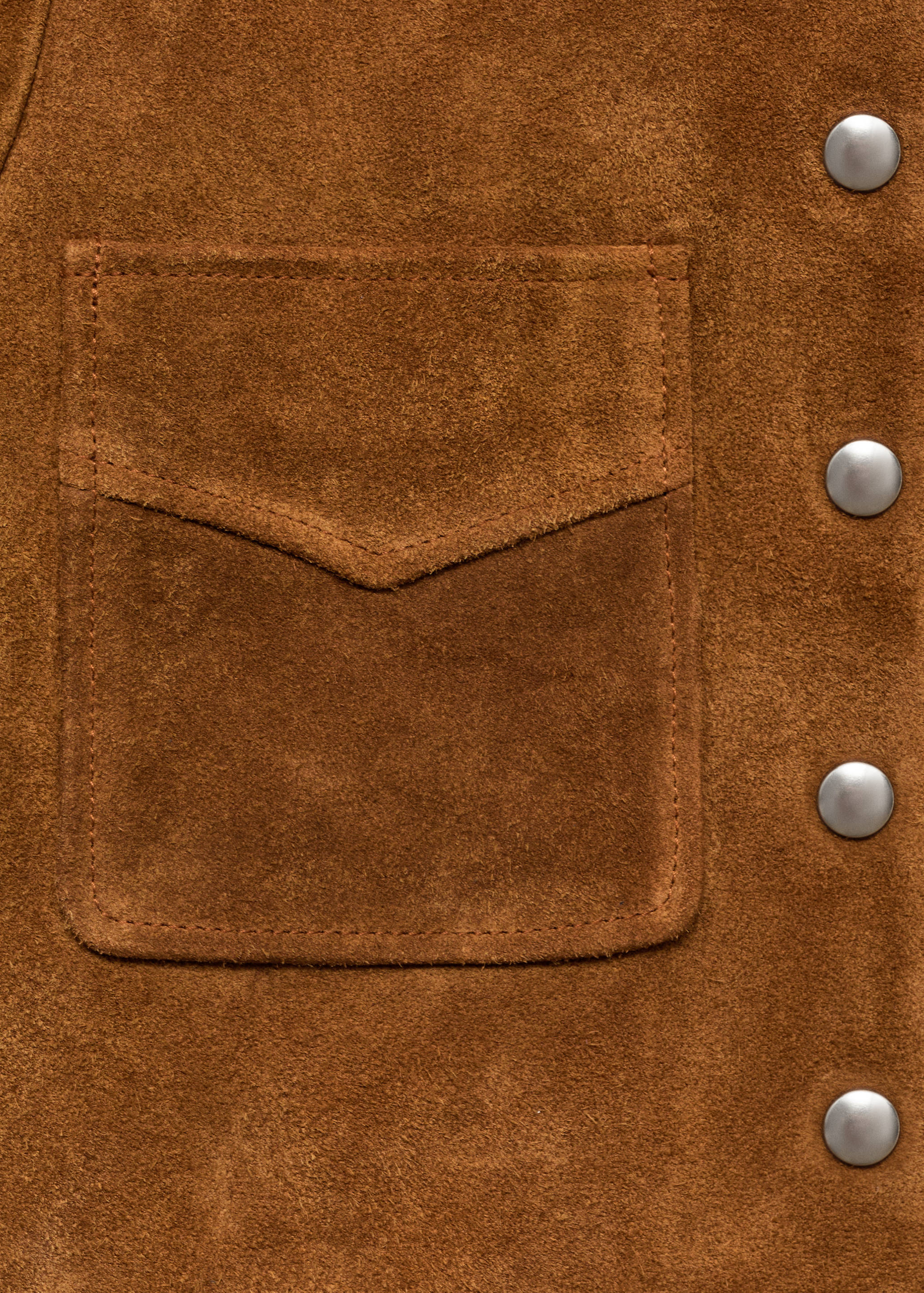 Cazadora piel botones - Detalle del artículo 0