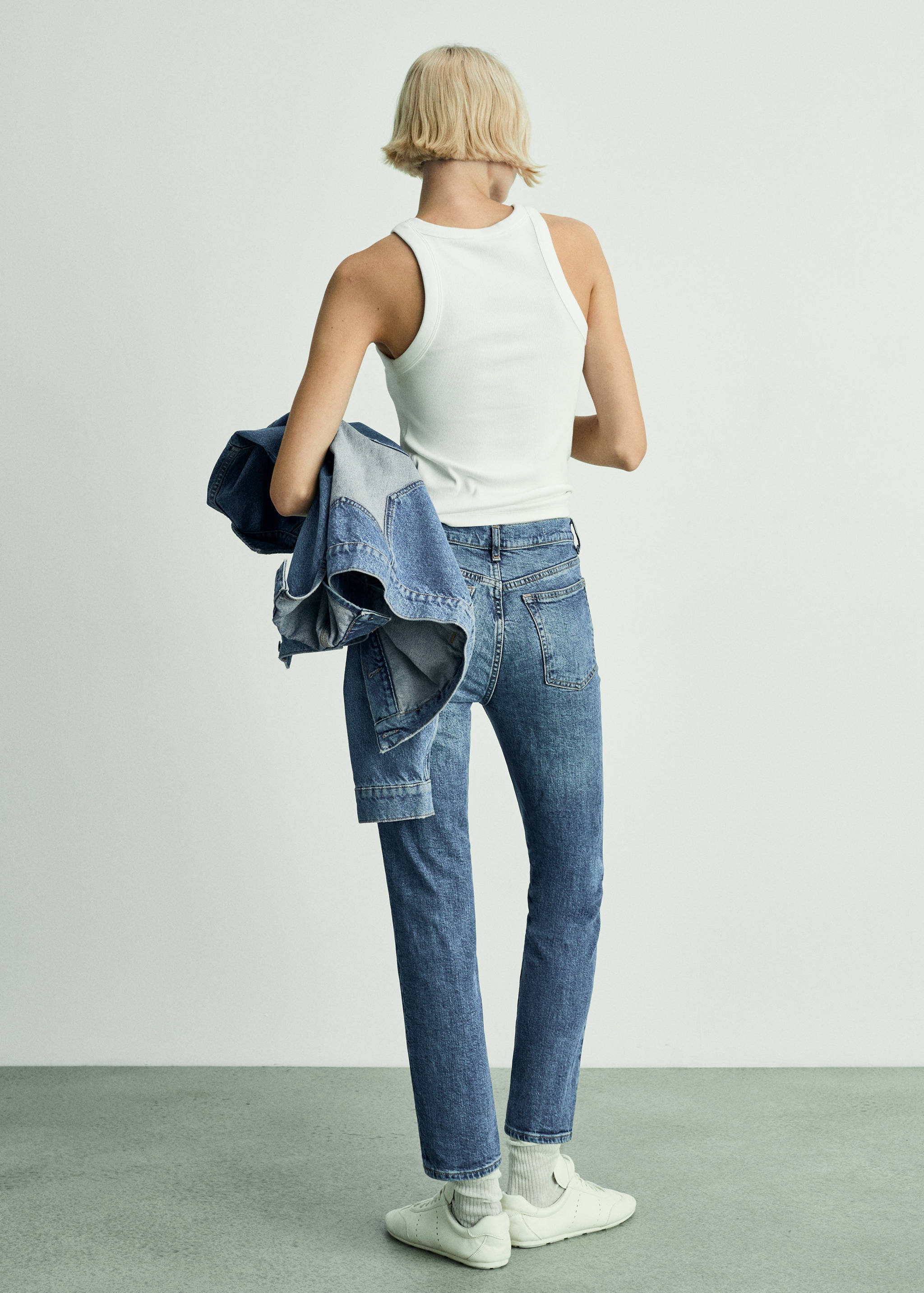 Claudia slim-fit cropped jeans - Reverse of the article