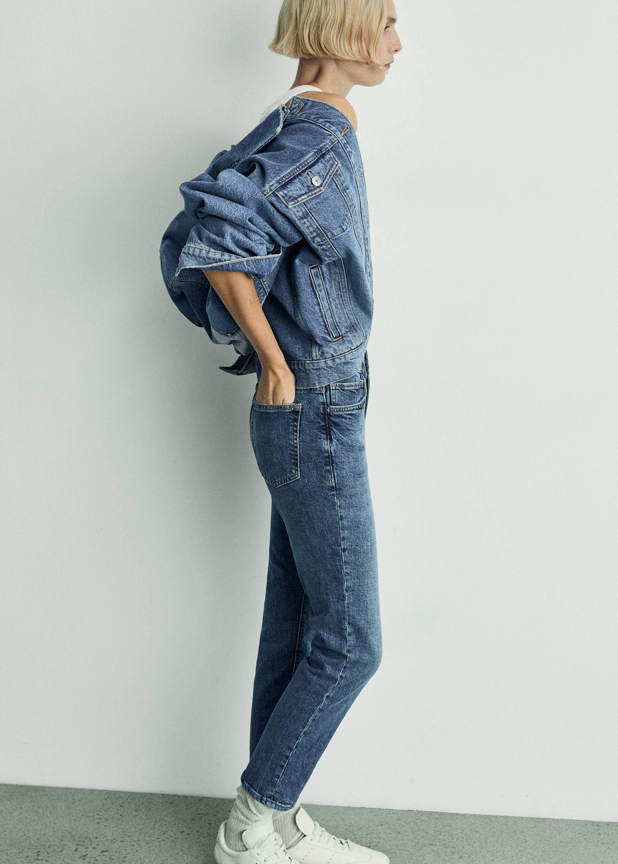 Claudia slim-fit cropped jeans - Details of the article 2