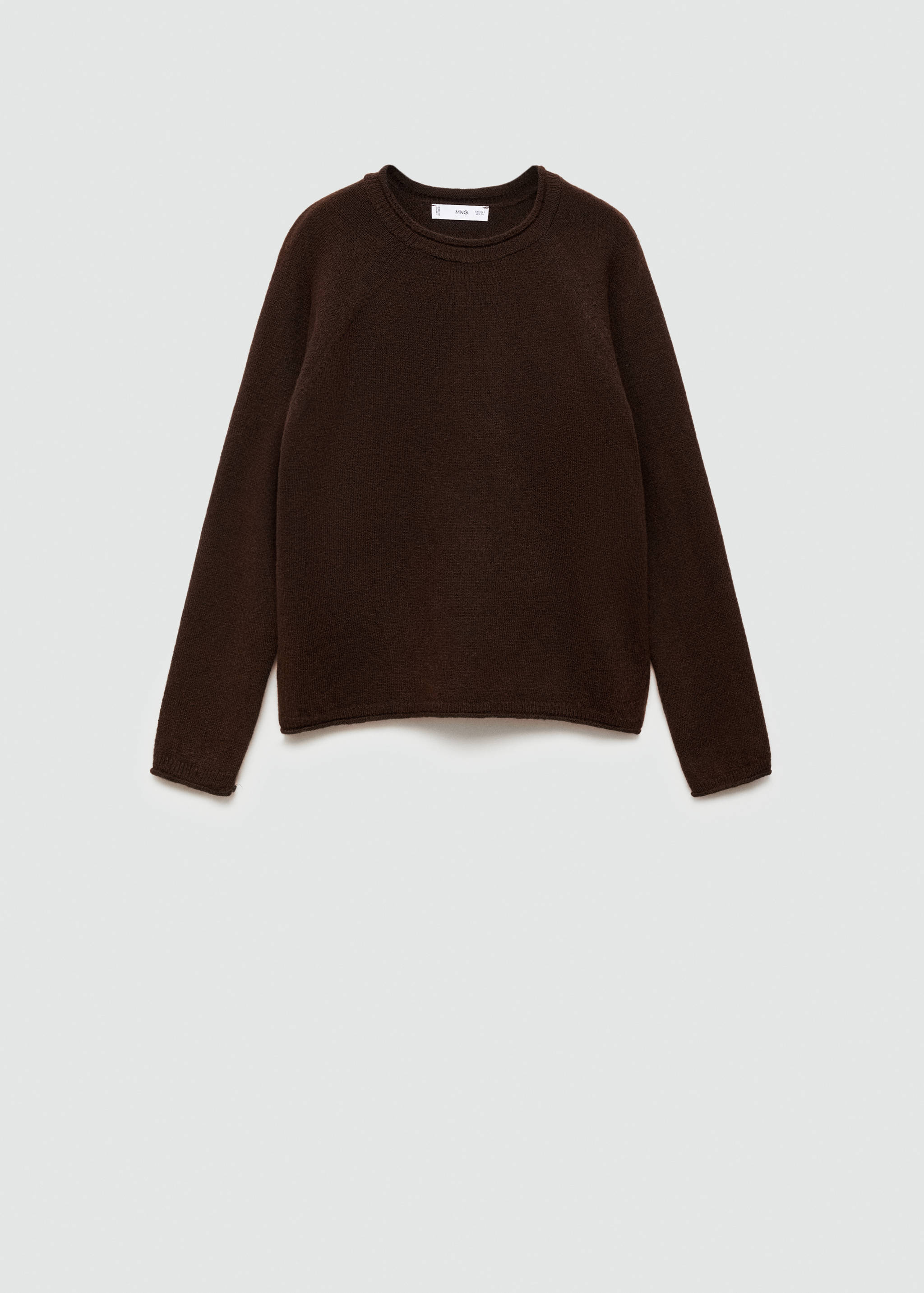 Fine-knit wool-blend sweater - Article without model
