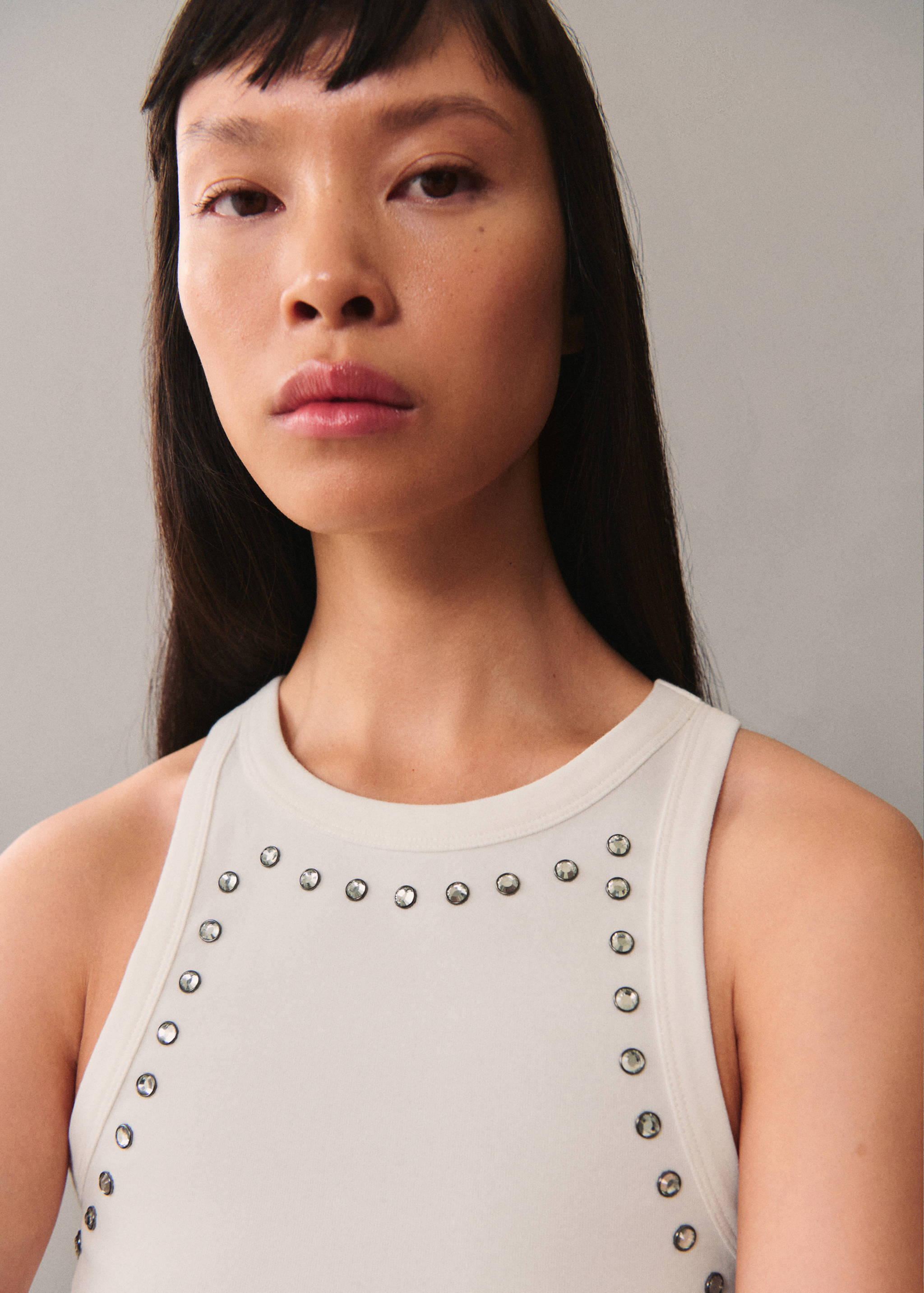 Crop top cristaux - Plan moyen