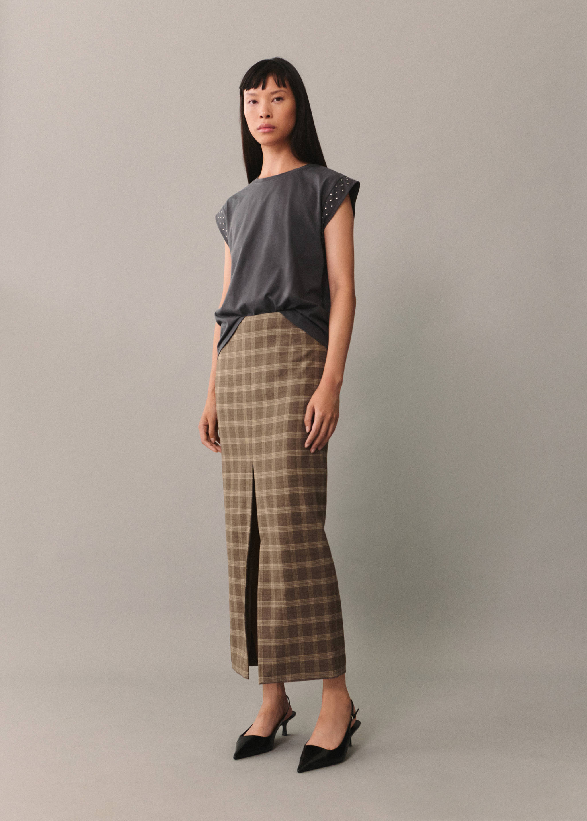 Camiseta sin mangas tachuelas - Plano general