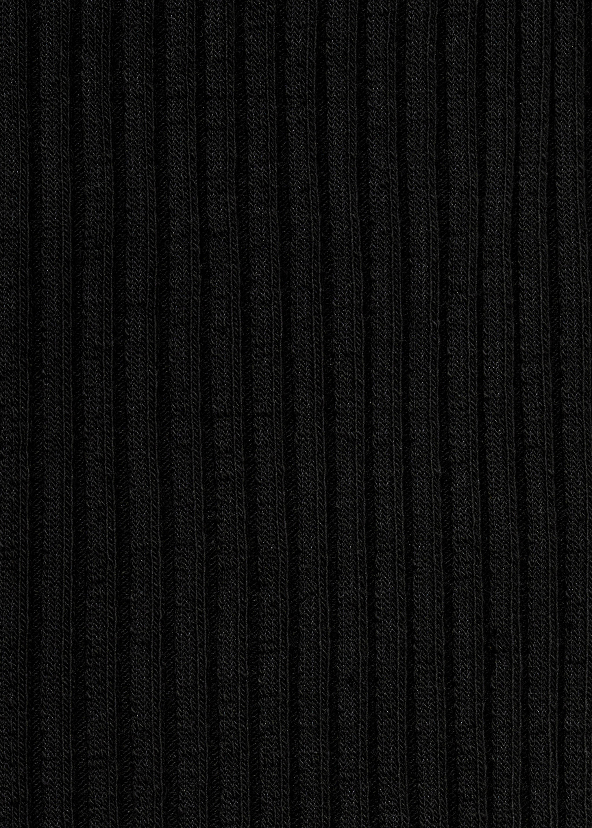 Knitted top with side buttons - Details of the article 0