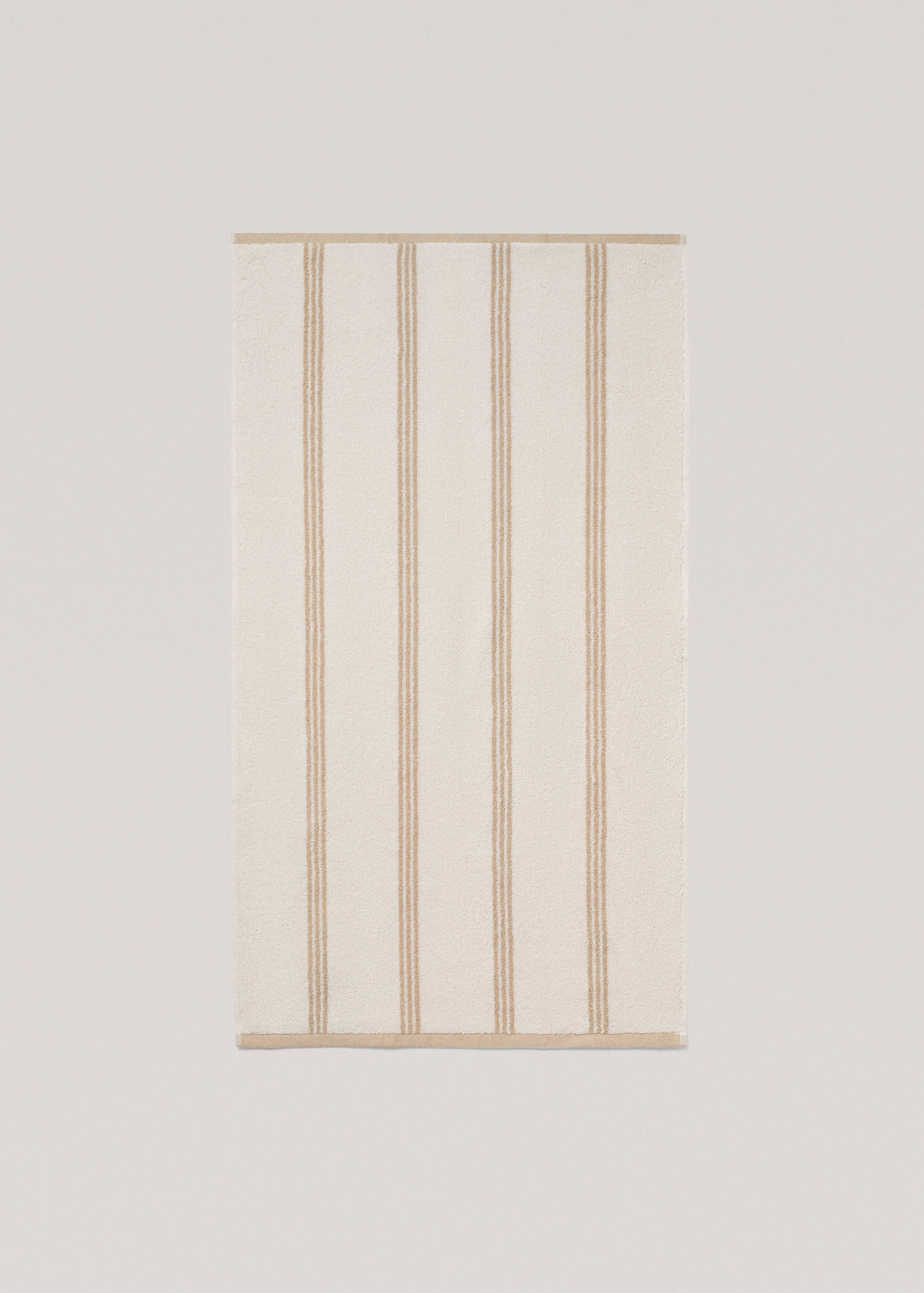 100% cotton striped hand towel 50x90cm - Details of the article 4