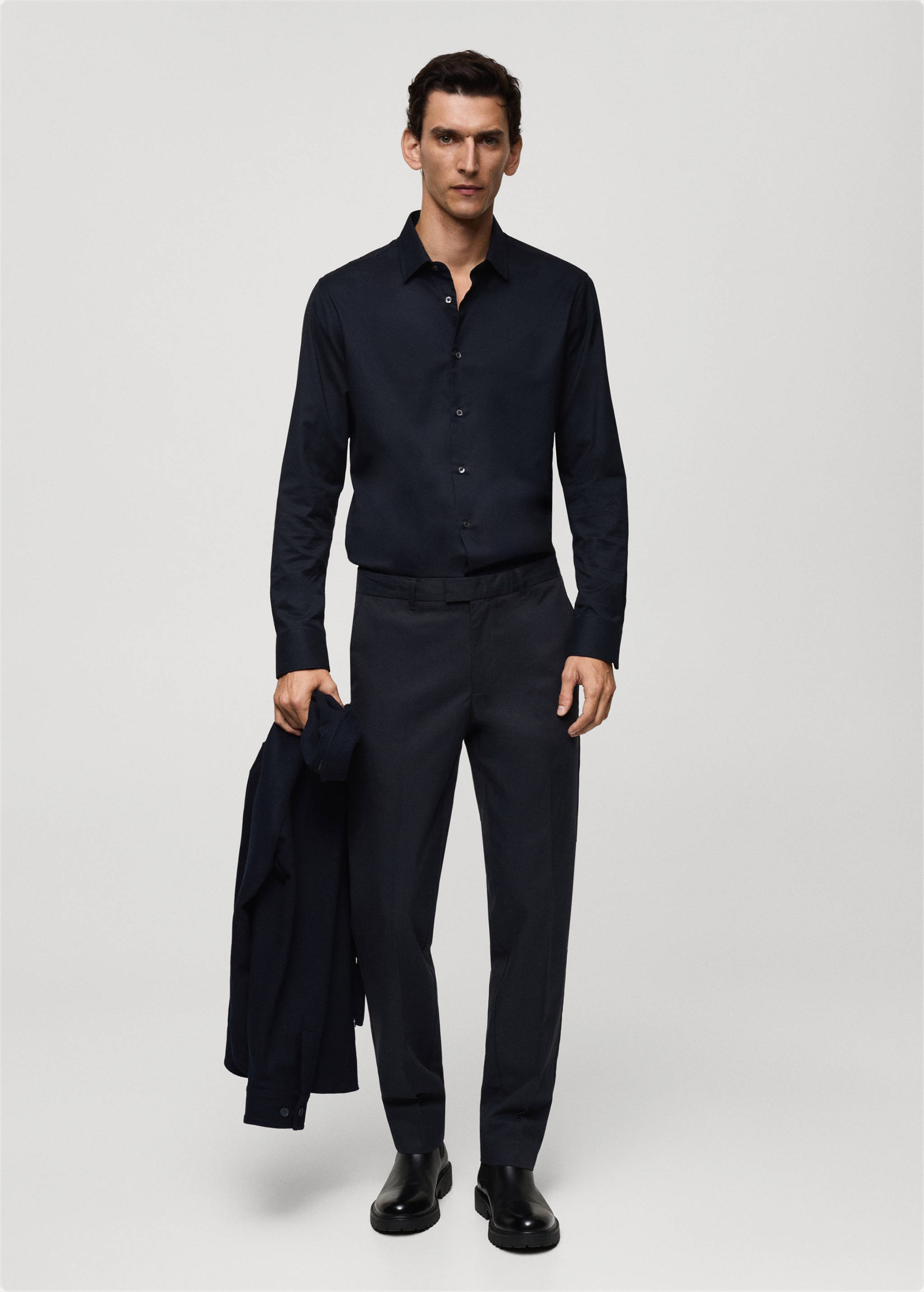 Regular kesim pamuklu pantolon - Genel plan