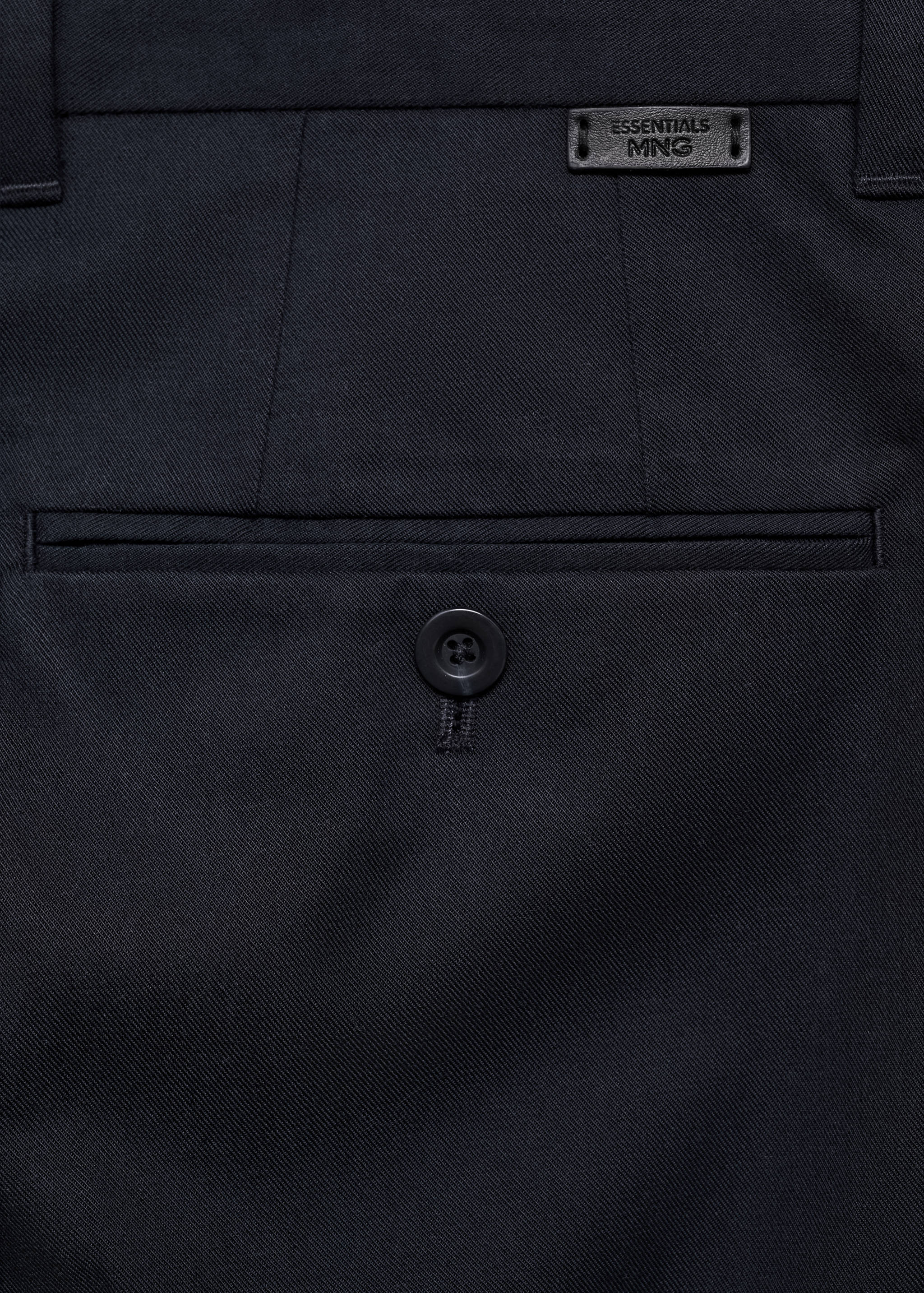 Regular kesim pamuklu pantolon - Ürün detayı 0