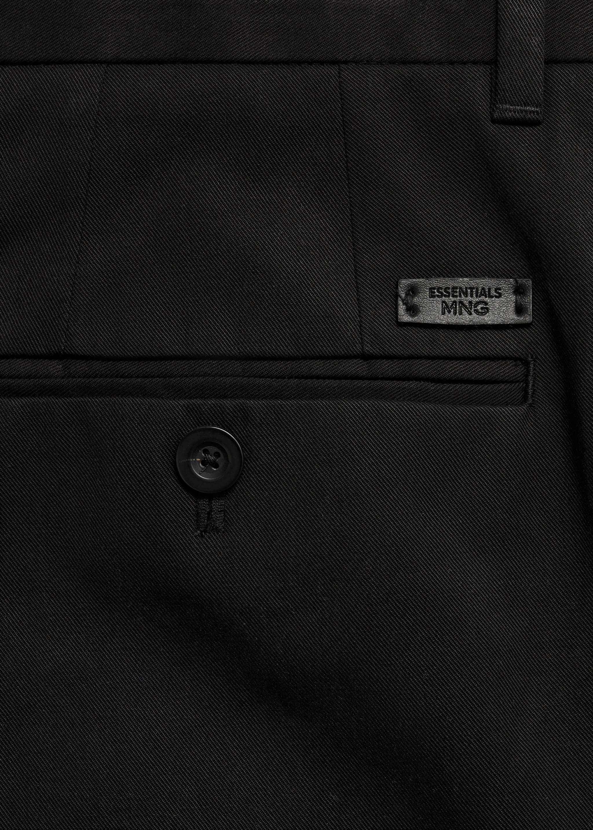 Regular kesim pamuklu pantolon - Ürün detayı 0