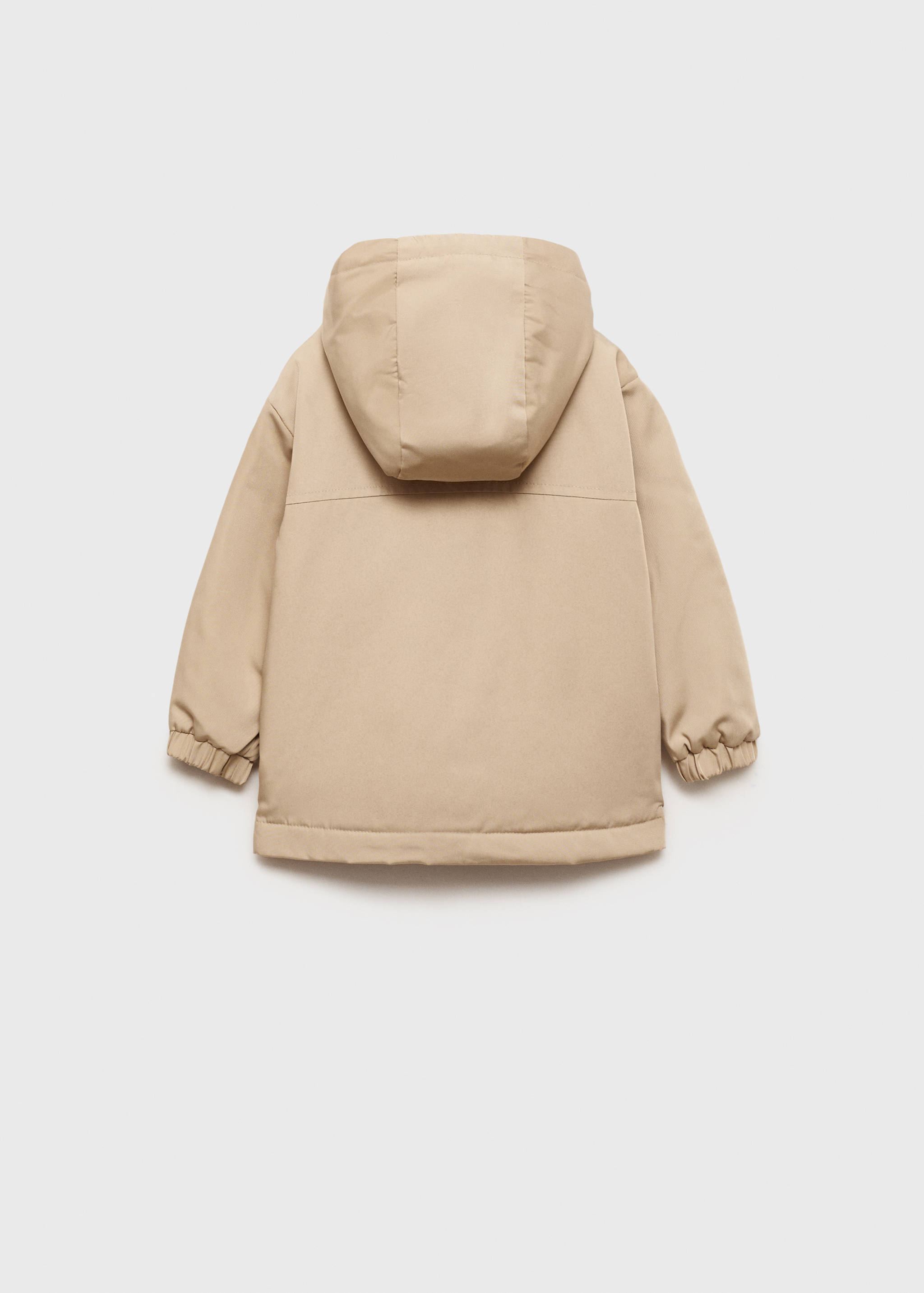 Anorak à capuche - Verso de l’article