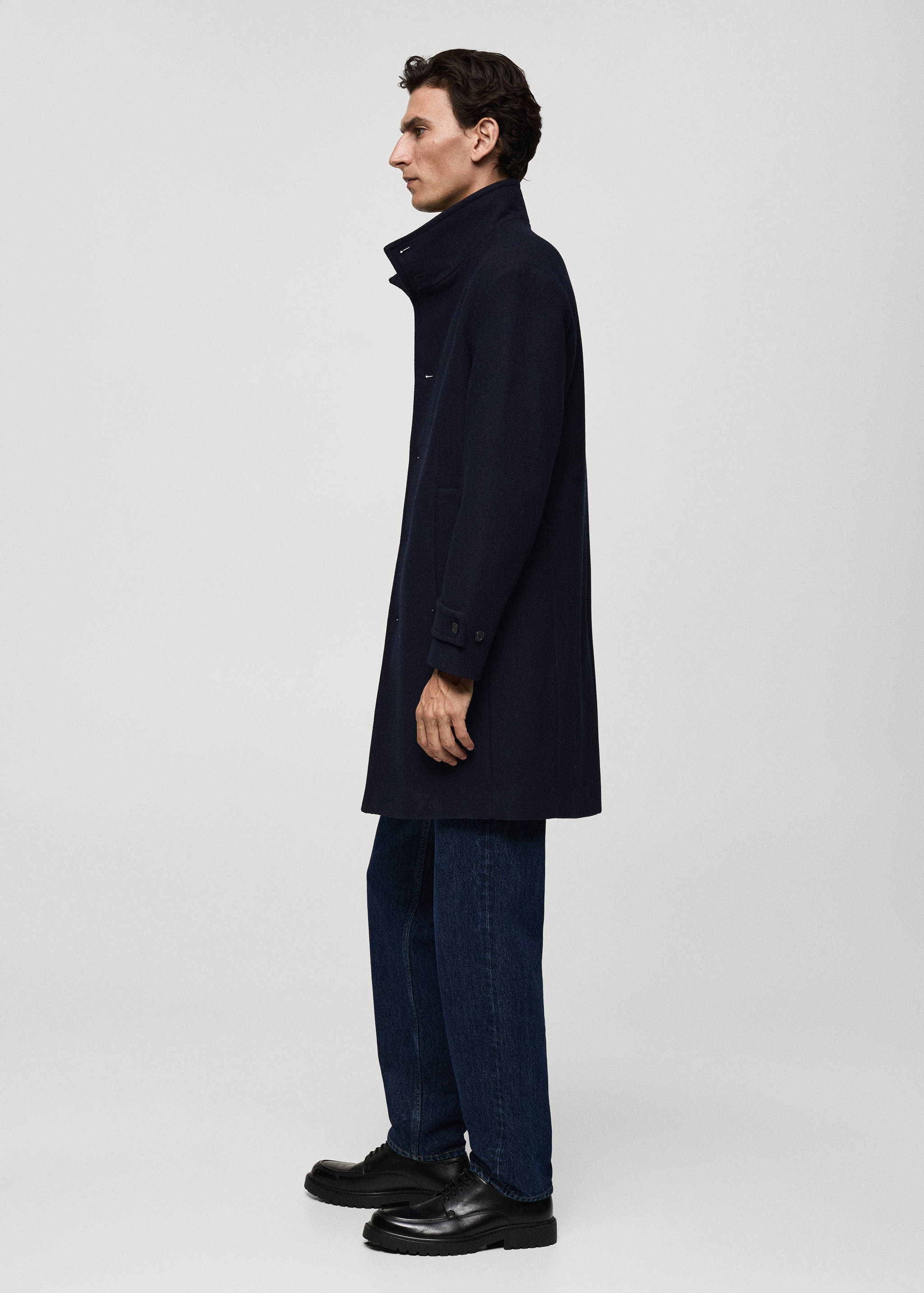 Sobretudo de lã com gola alta - Pormenor do artigo 2