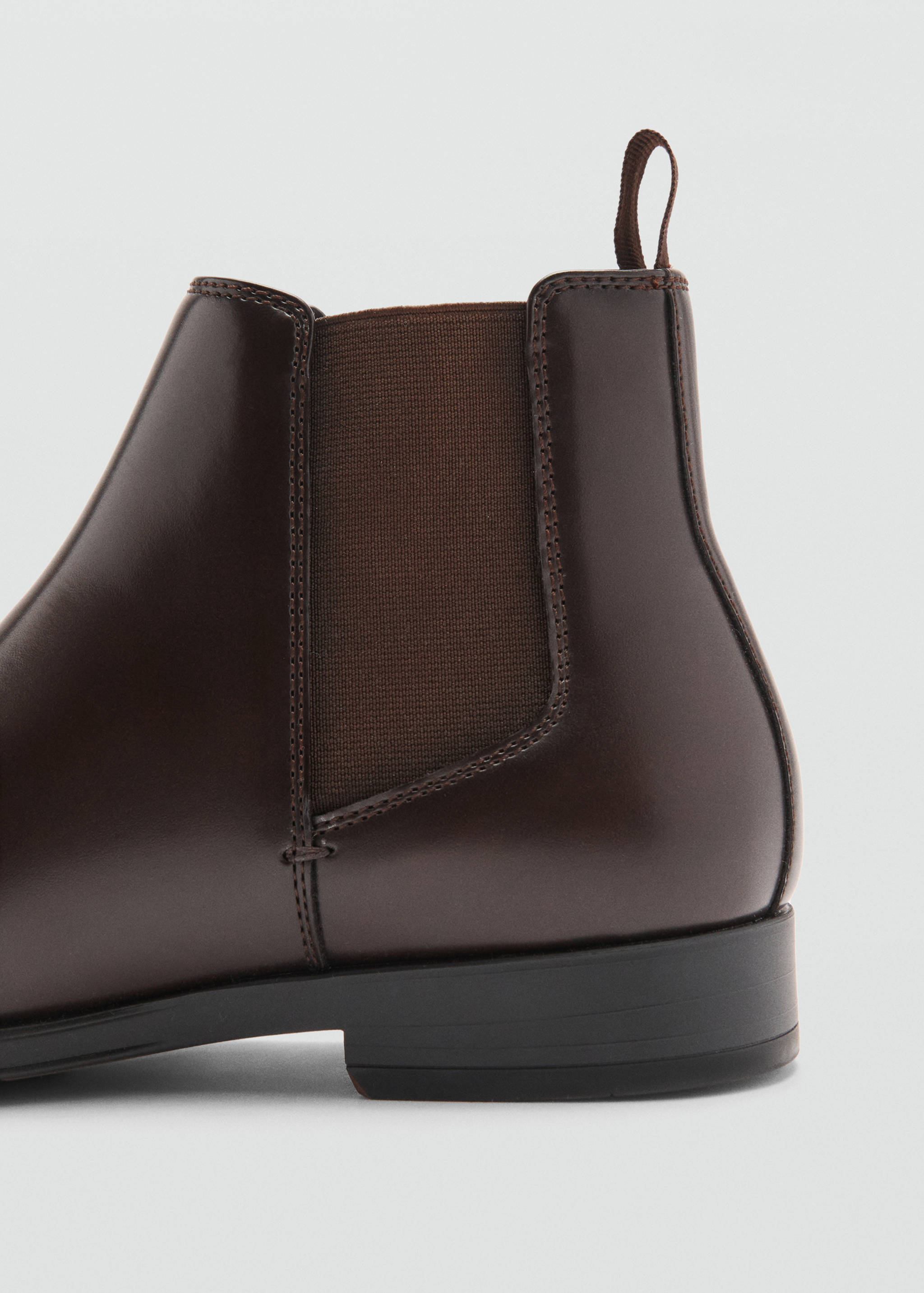 Faux-leather chelsea ankle boots - Details of the article 1