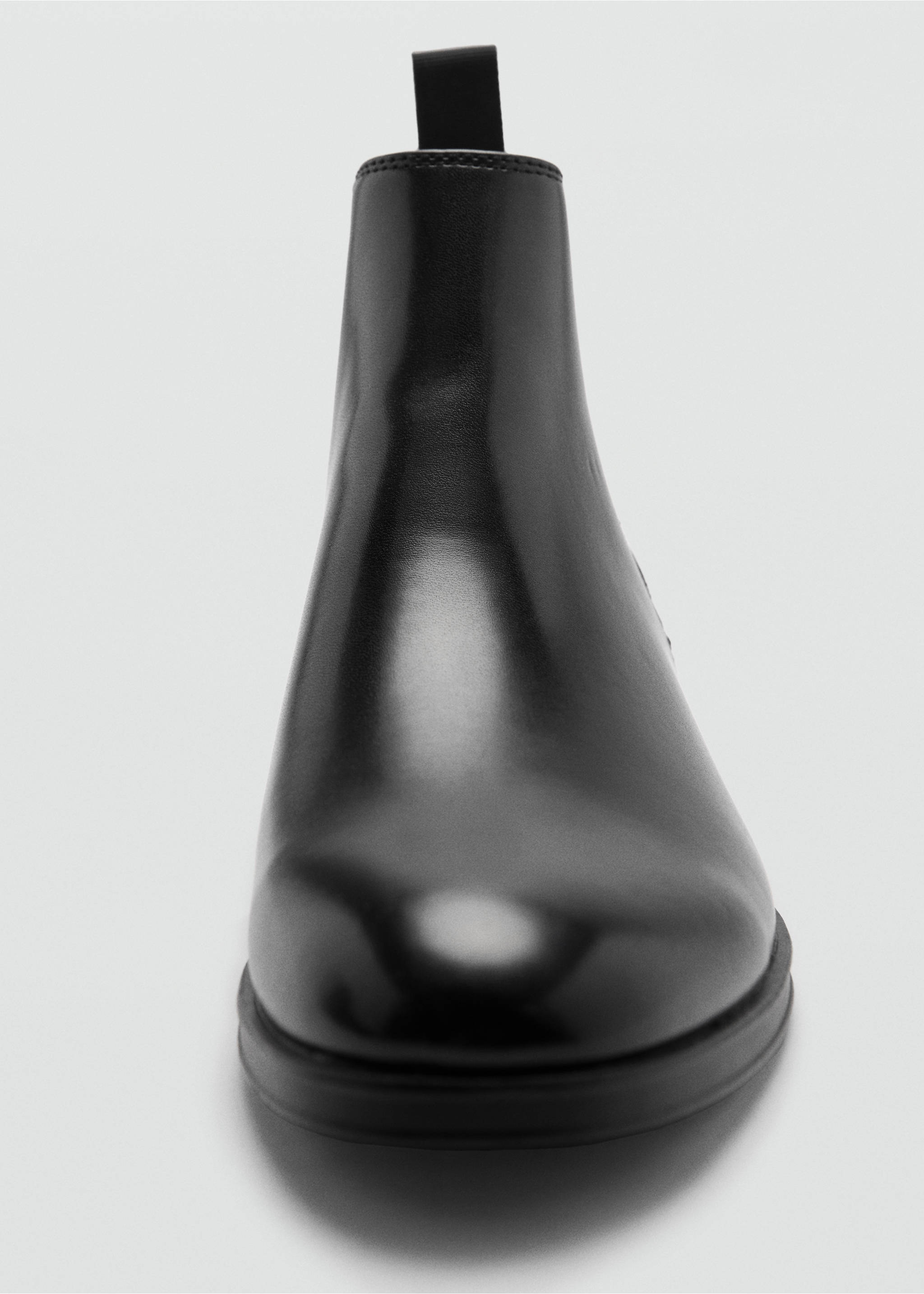 Botín chelsea efecto piel - Detalle del artículo 2, Negro. Ref: 77045980-00.