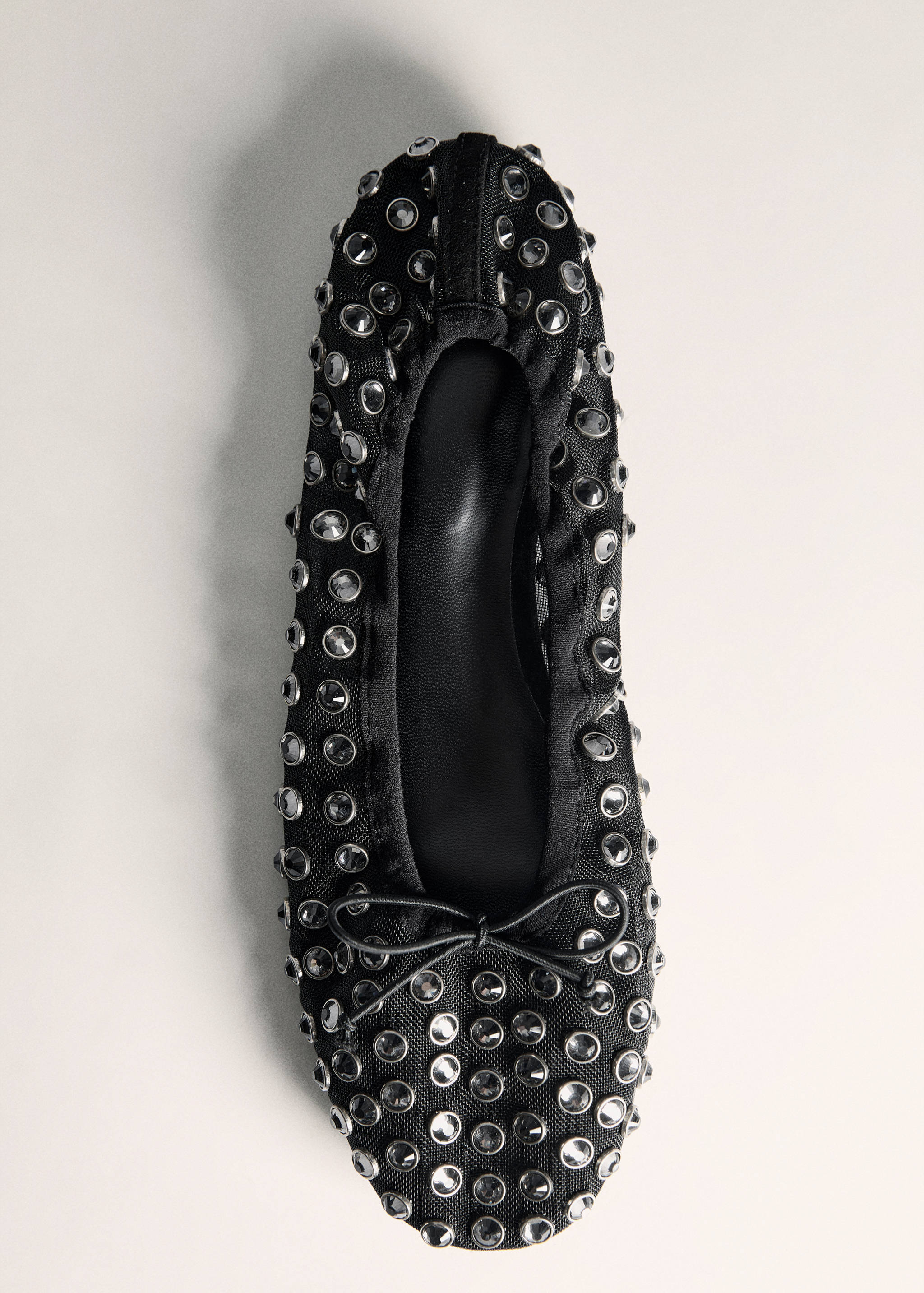 Studded mesh ballerina shoes - Details of the article 5