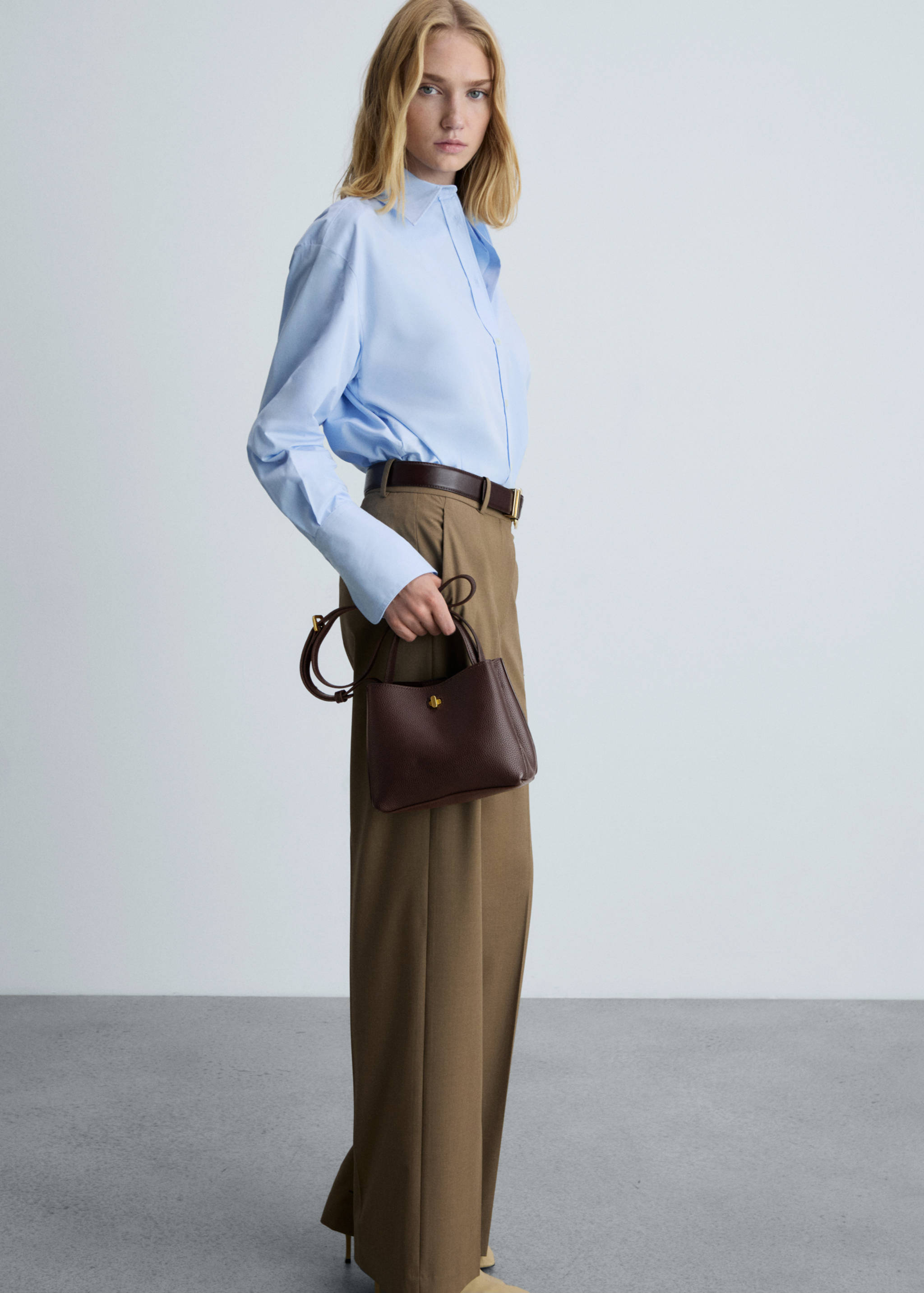 Mini sac cabas détail métallique - Plan général