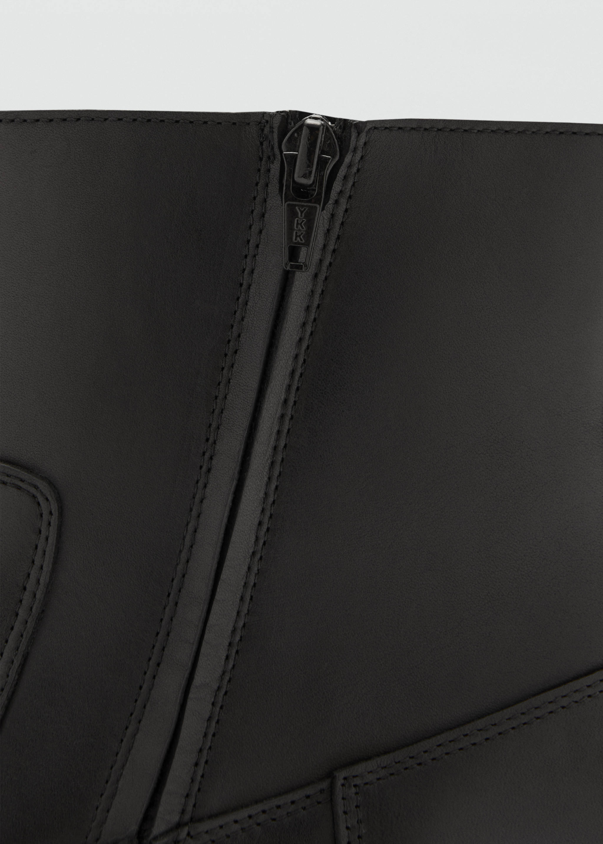 Bottines cuir bout carré - Détail de l'article 3