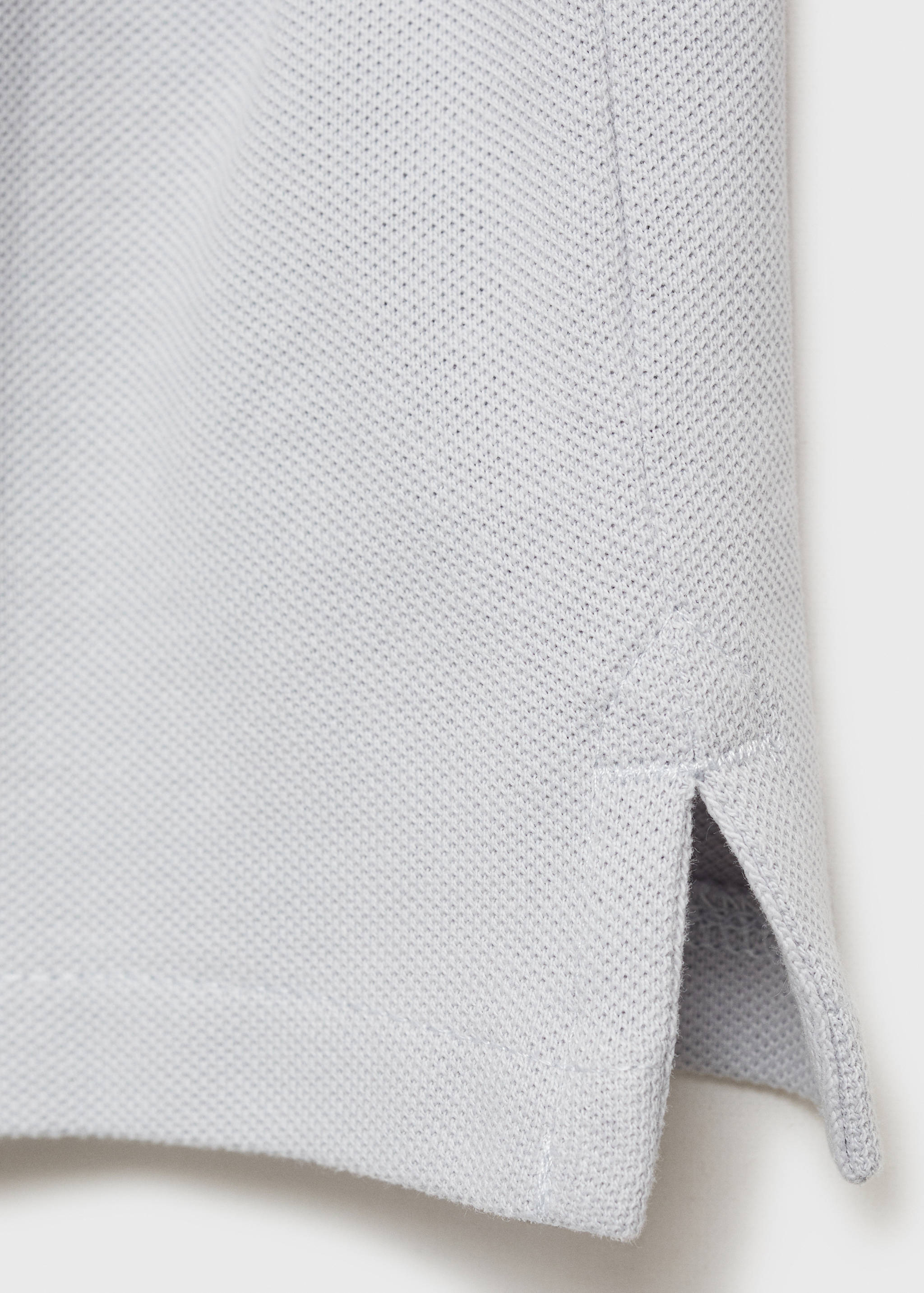 Long sleeves cotton polo - Details of the article 0