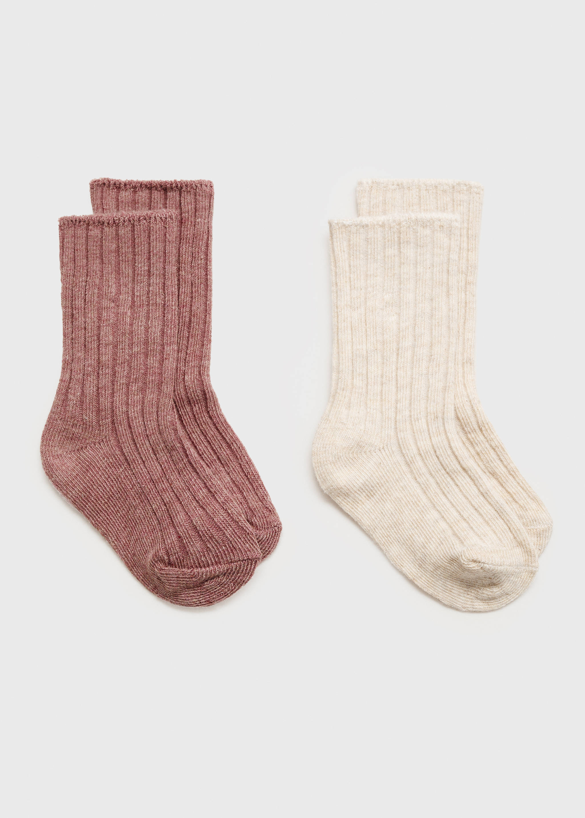 2 pack ribbed socks - Article without model