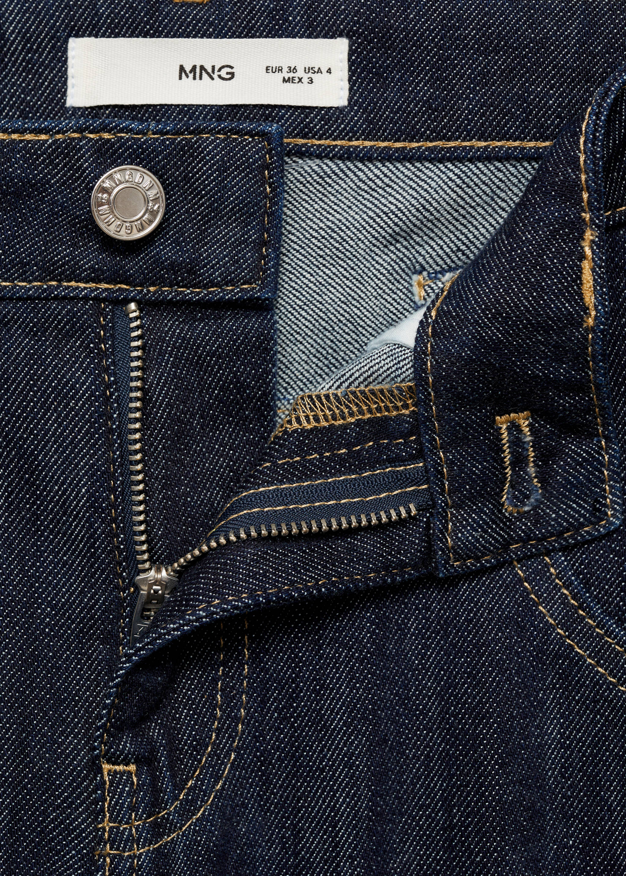 Low-rise wideleg jeans - Details of the article 8