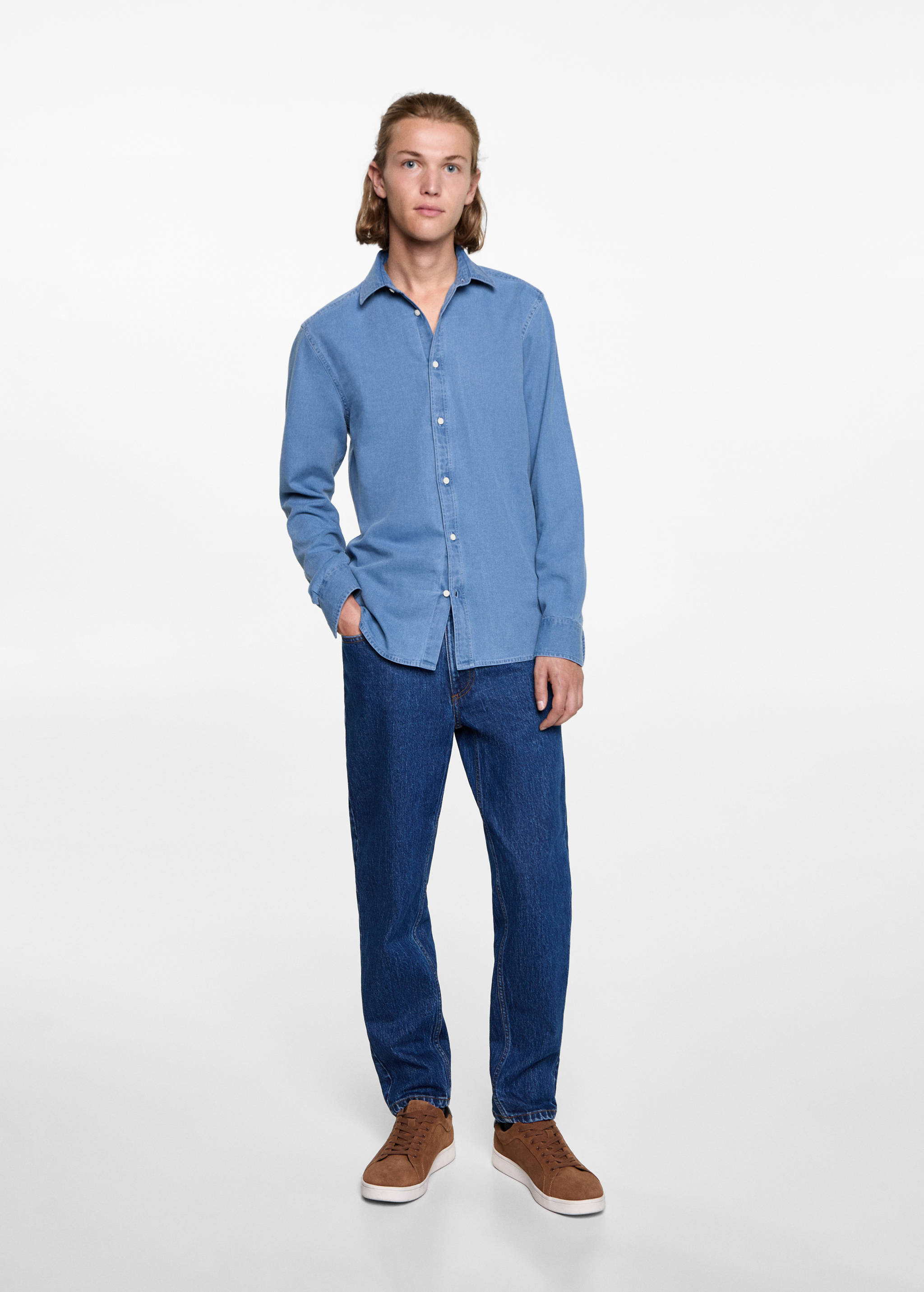 Cotton slim-fit t-shirt - General plane