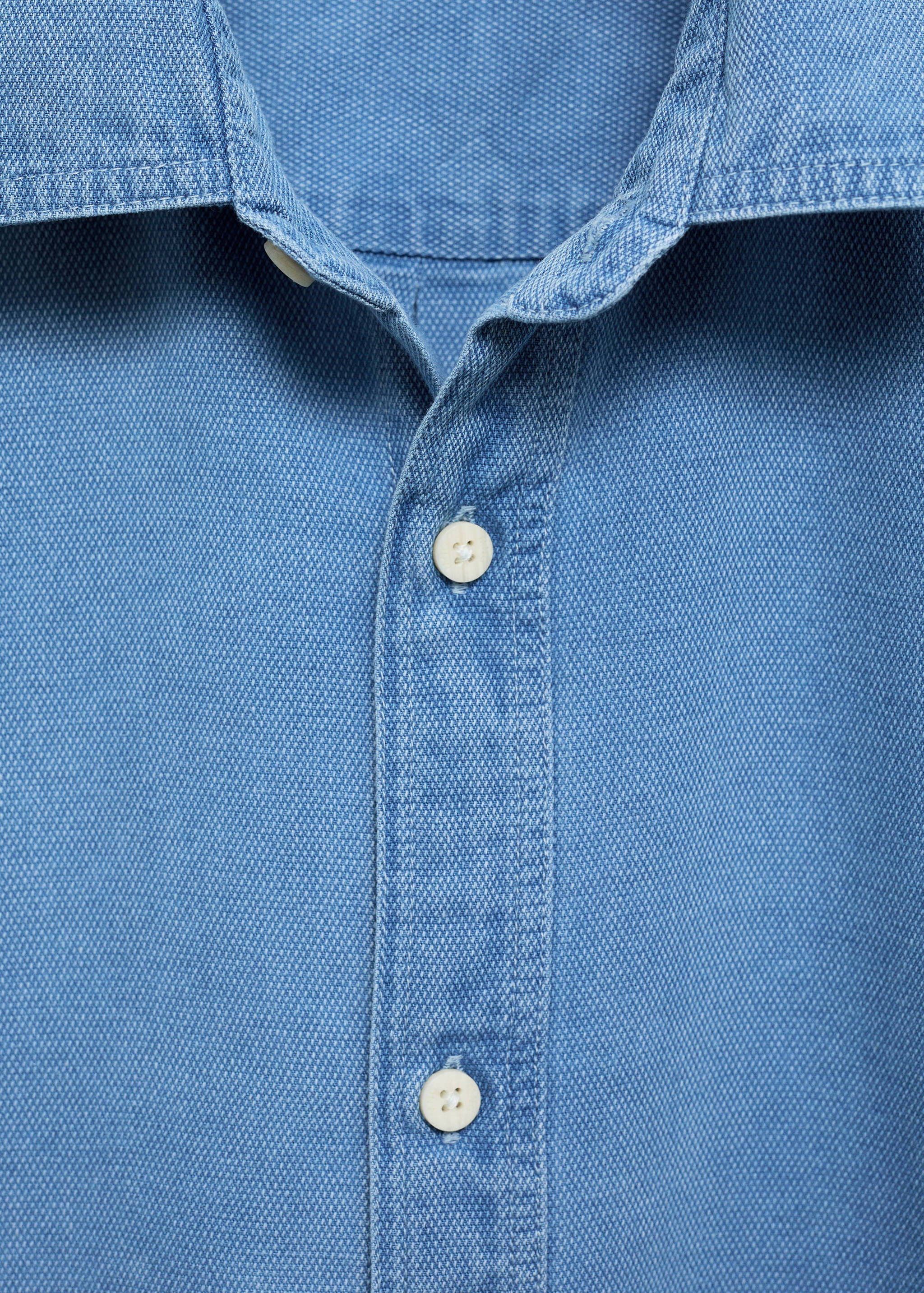 Cotton slim-fit t-shirt - Details of the article 8